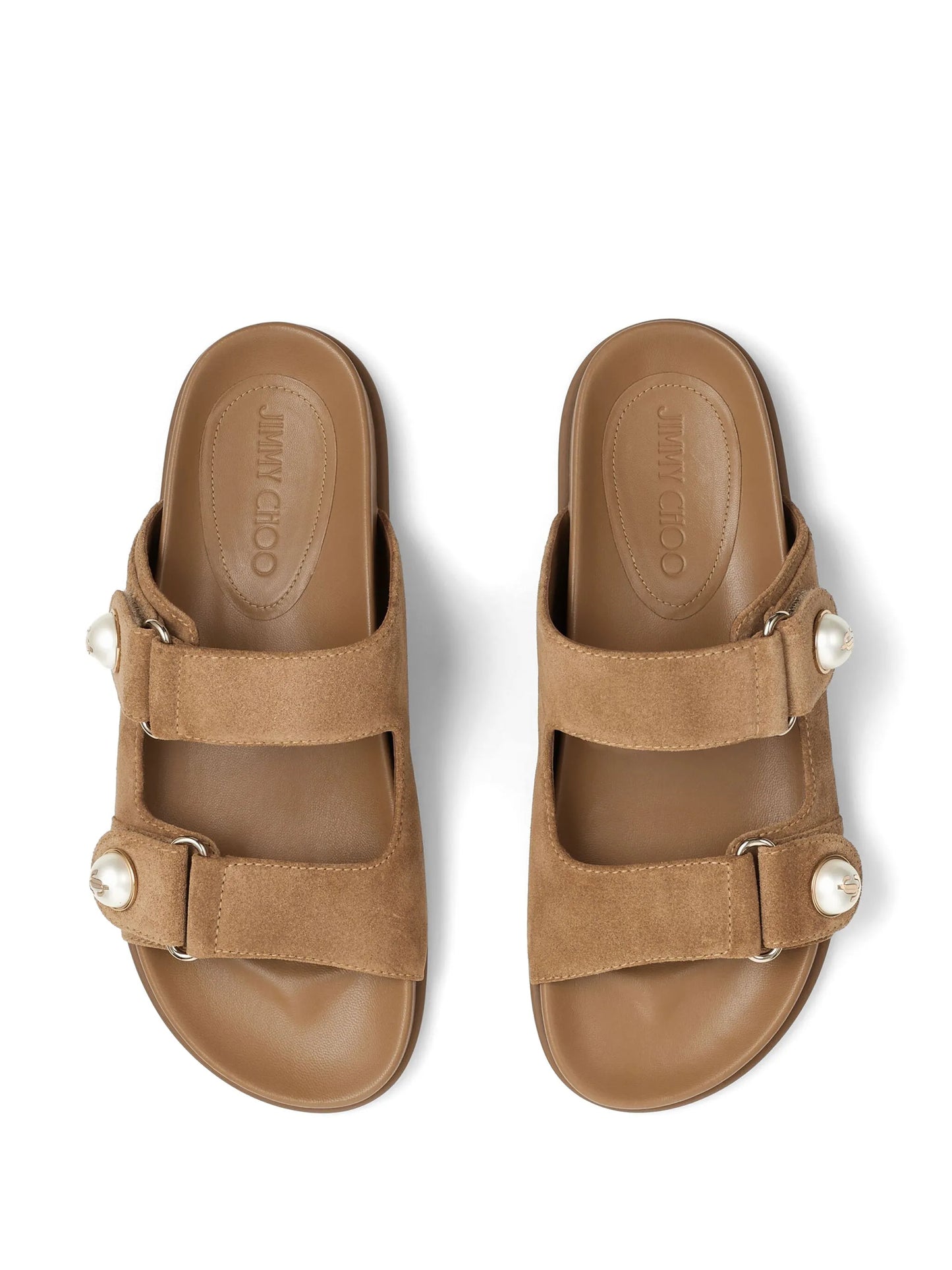 Fayence touch-strap sandals