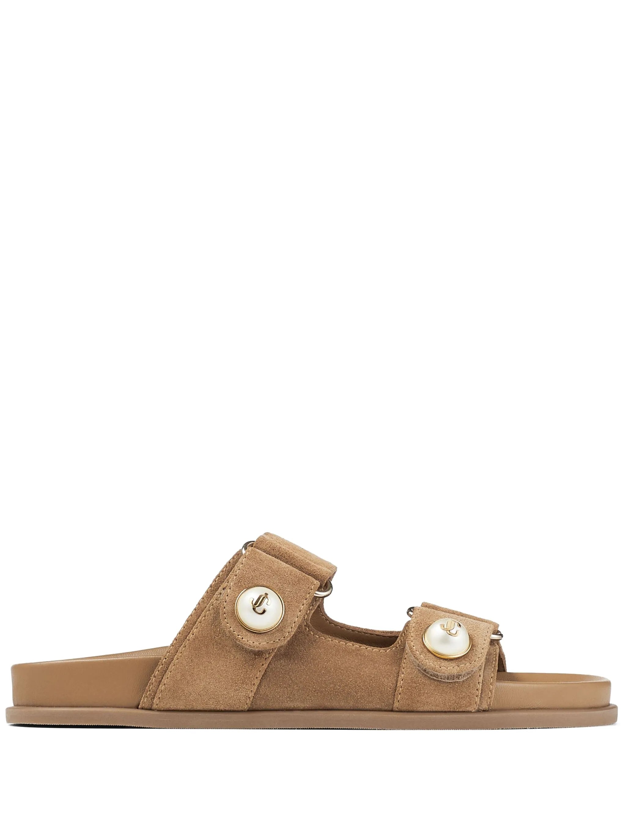 Fayence touch-strap sandals