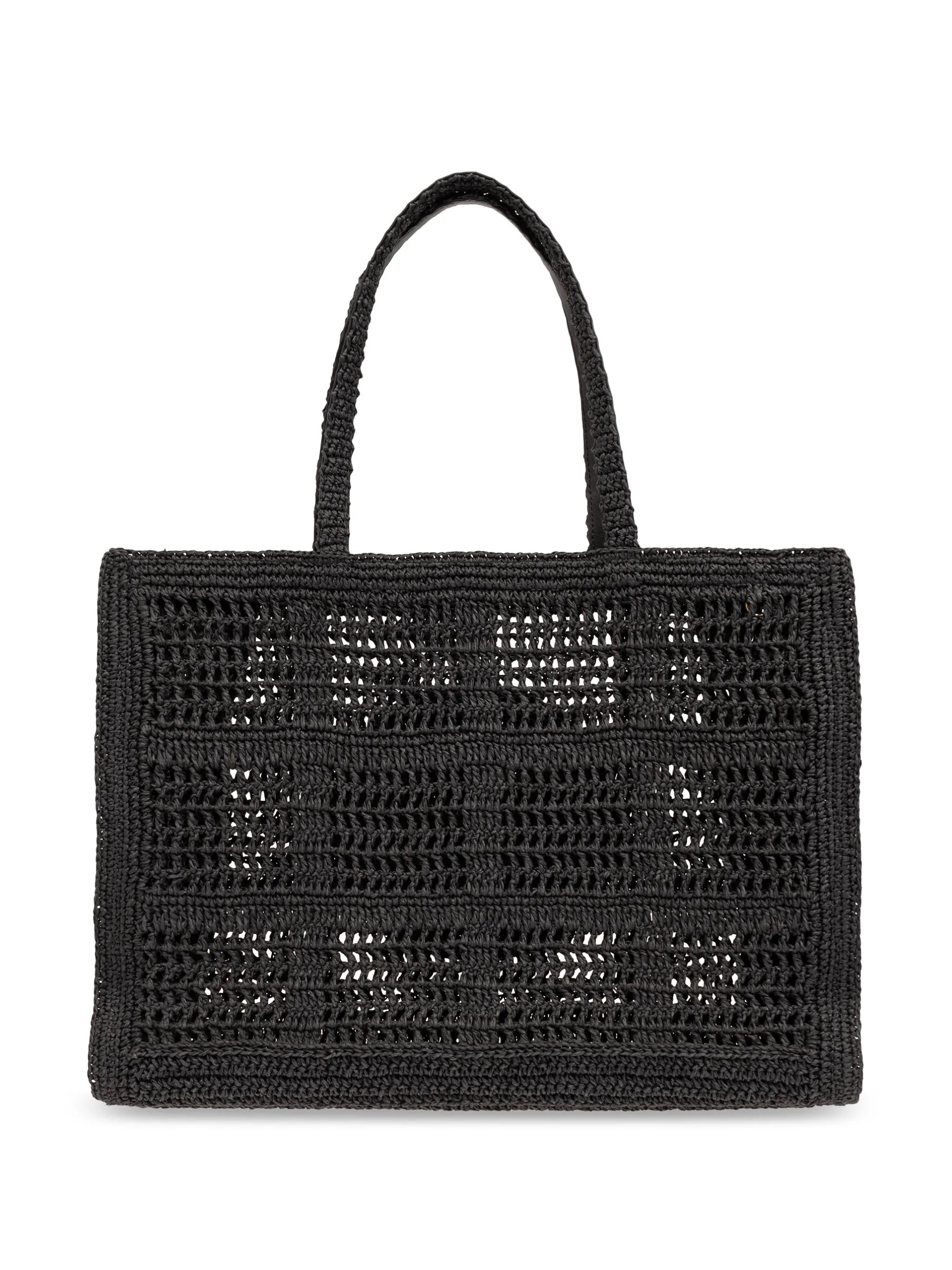 large Ella crochet tote bag