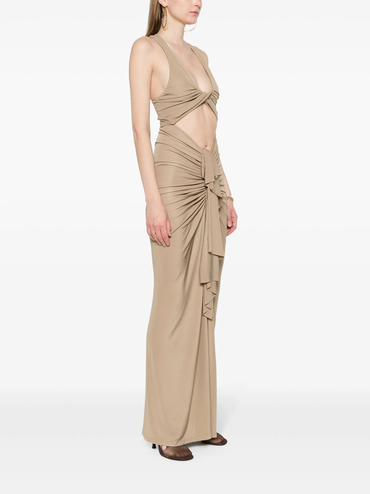 Vivenda draped dress