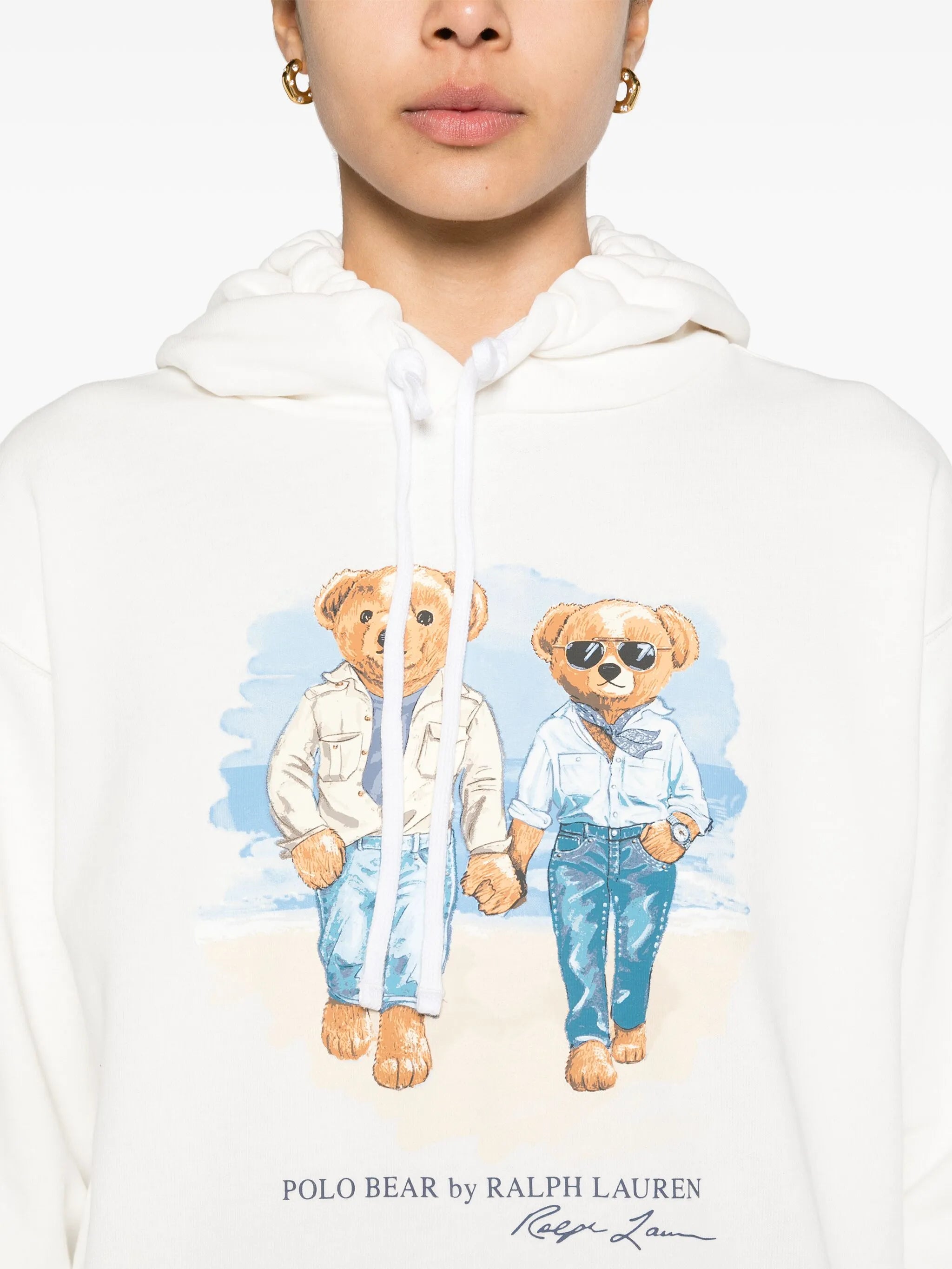 Ralph & Ricky Bear fleece hoodie