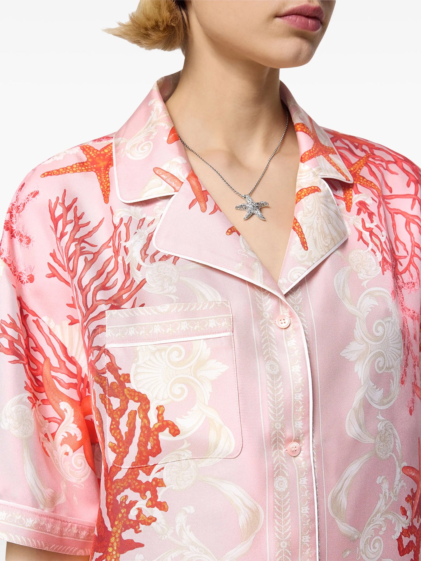 Barocco Sea silk shirt
