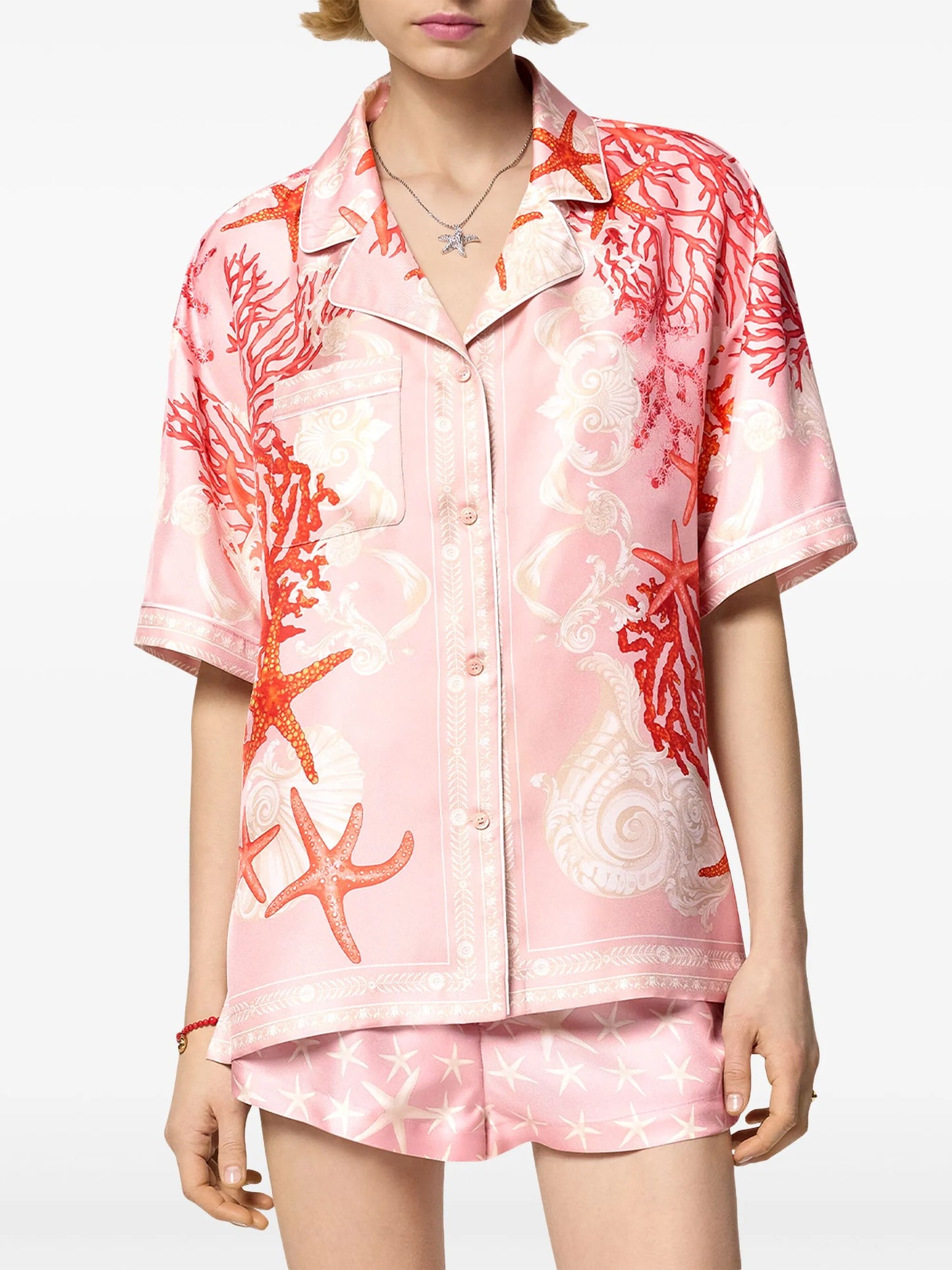 Barocco Sea silk shirt