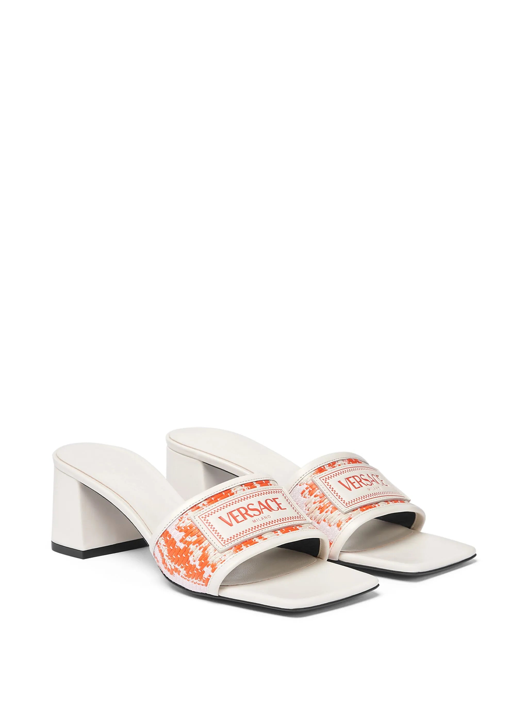 Theia Barocco 55mm raffia sandals
