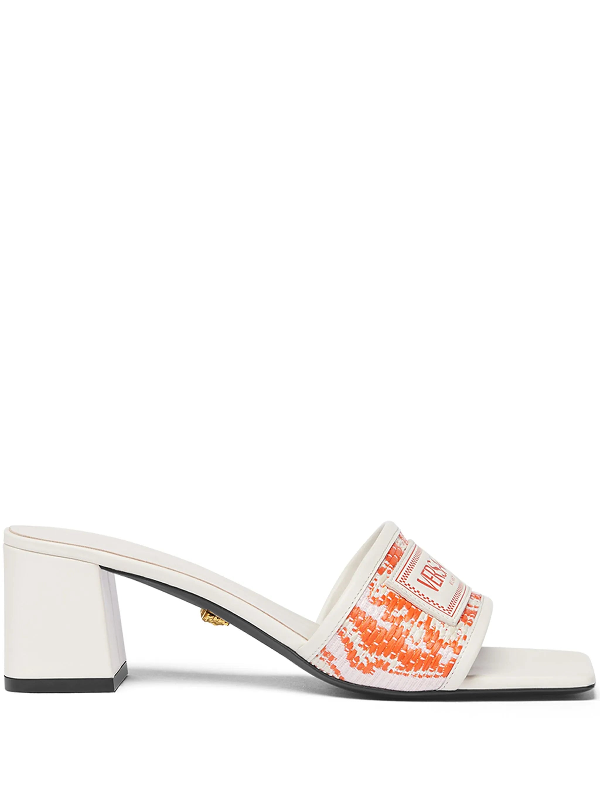Theia Barocco 55mm raffia sandals