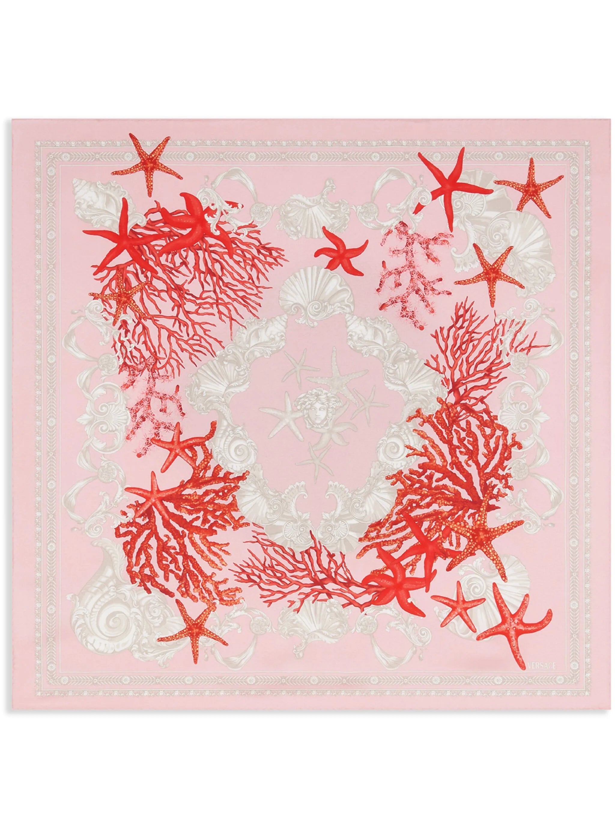 Barocco Sea silk foulard