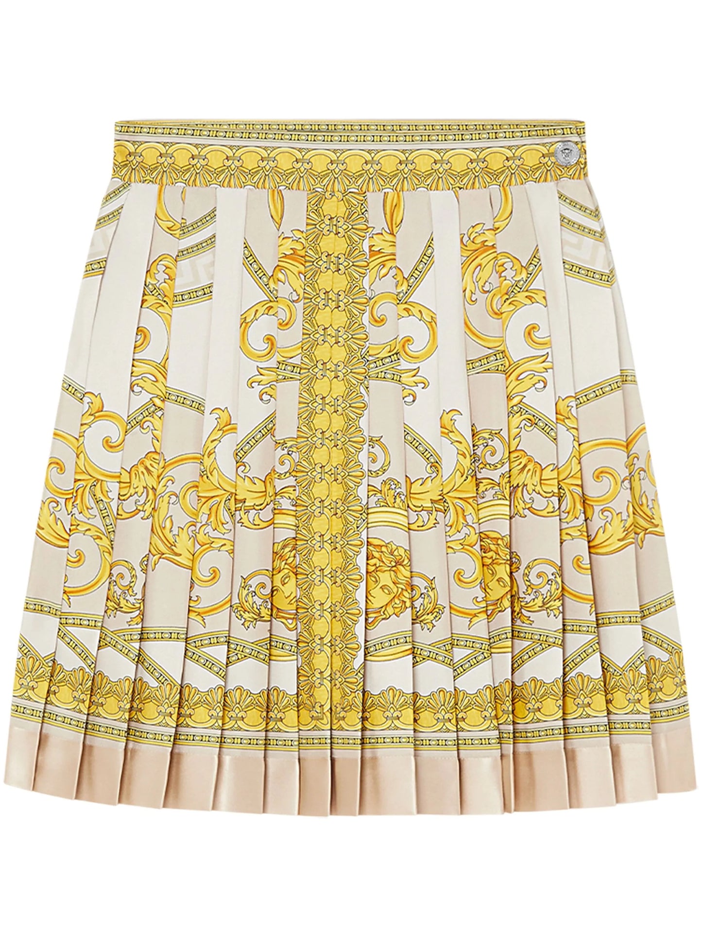 La Coupe des Dieux pleated silk skirt