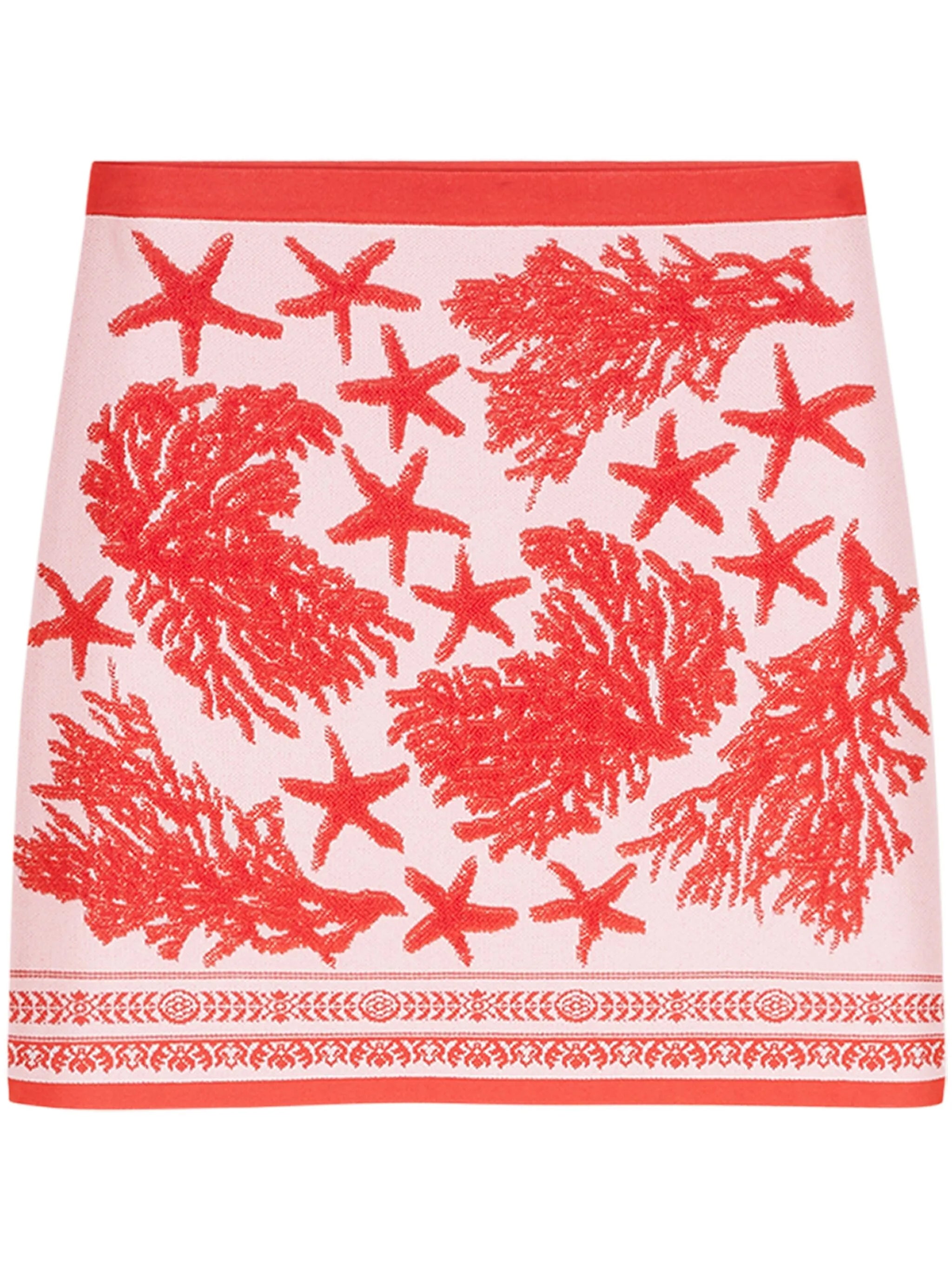 Barocco Sea knitted mini skirt