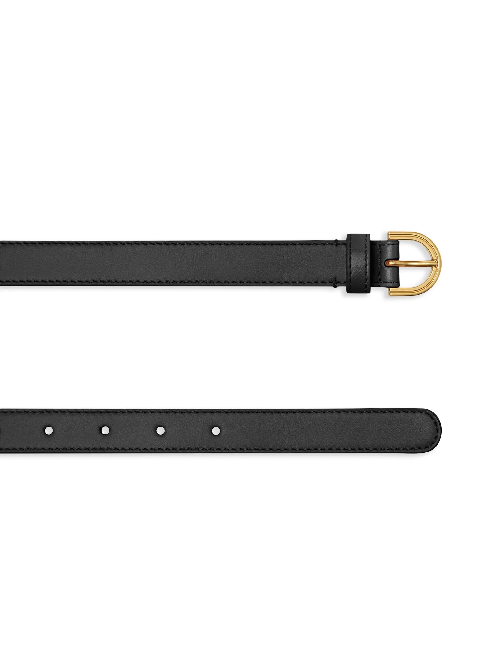 Gianni Ribbon leather belt