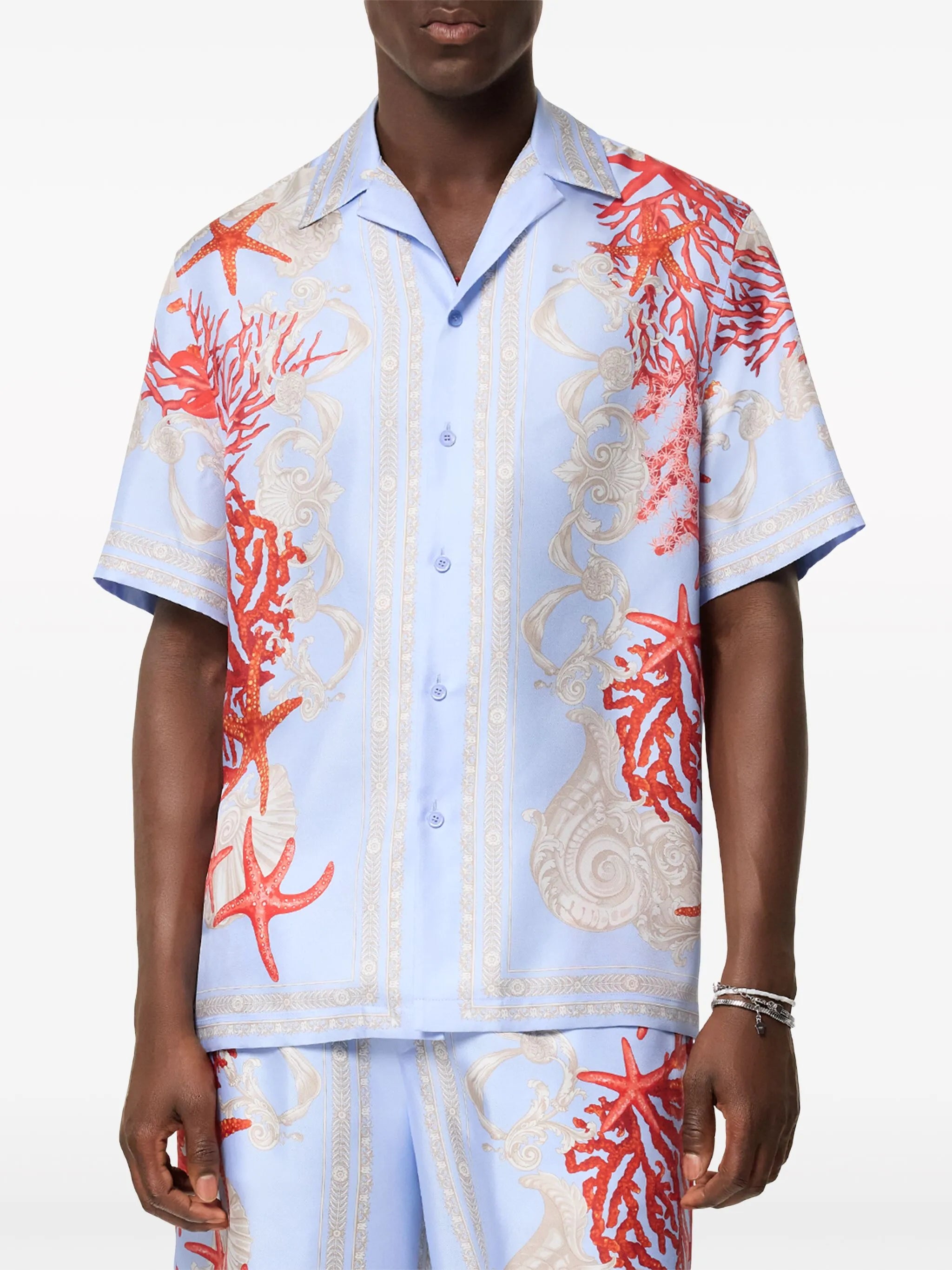 Barocco Sea silk shirt