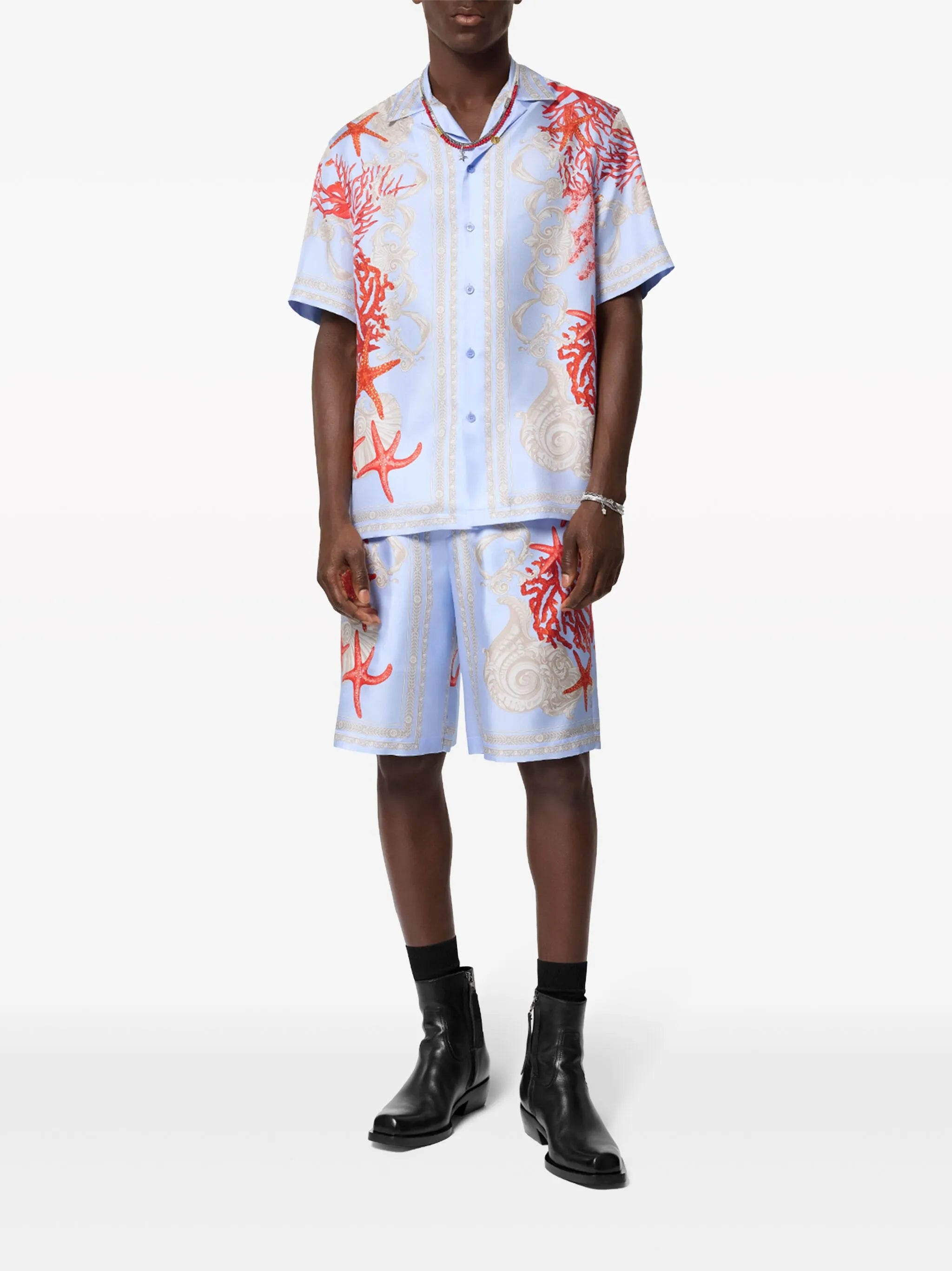 Barocco Sea silk shirt