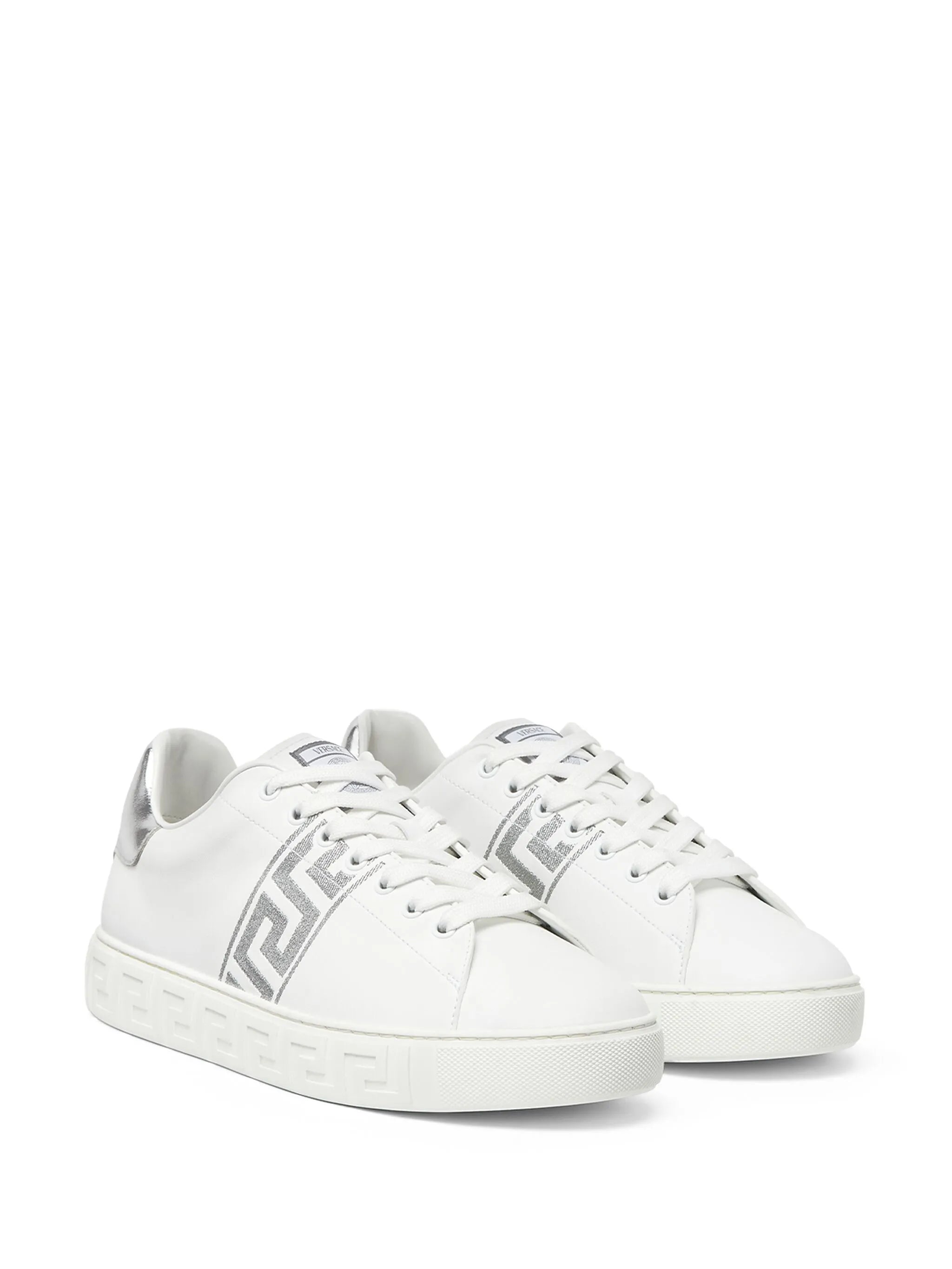 Greca embroidered sneakers