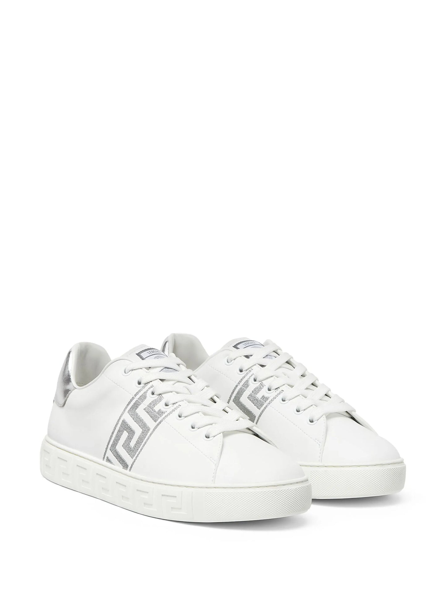 Greca embroidered sneakers