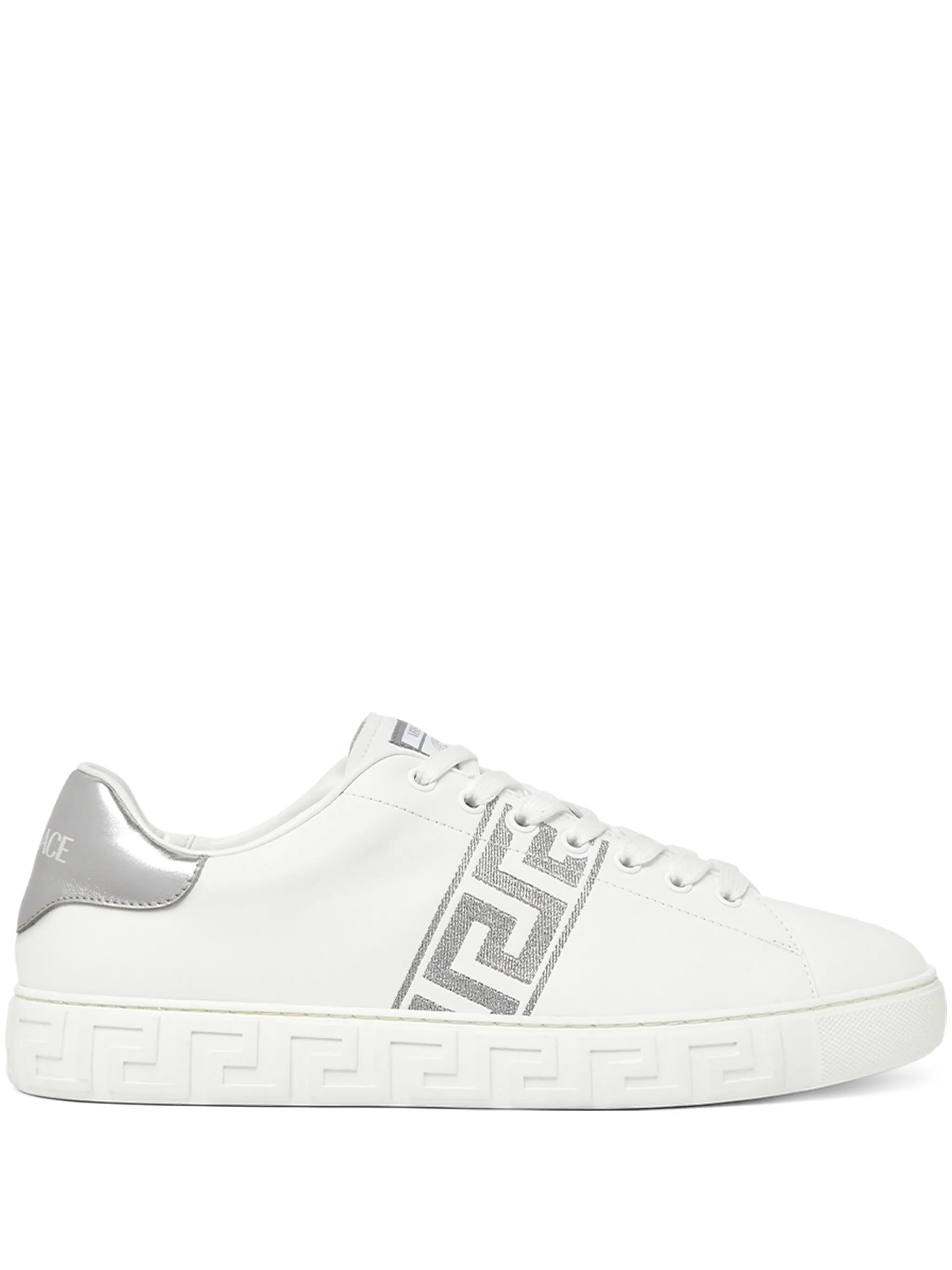 Greca embroidered sneakers