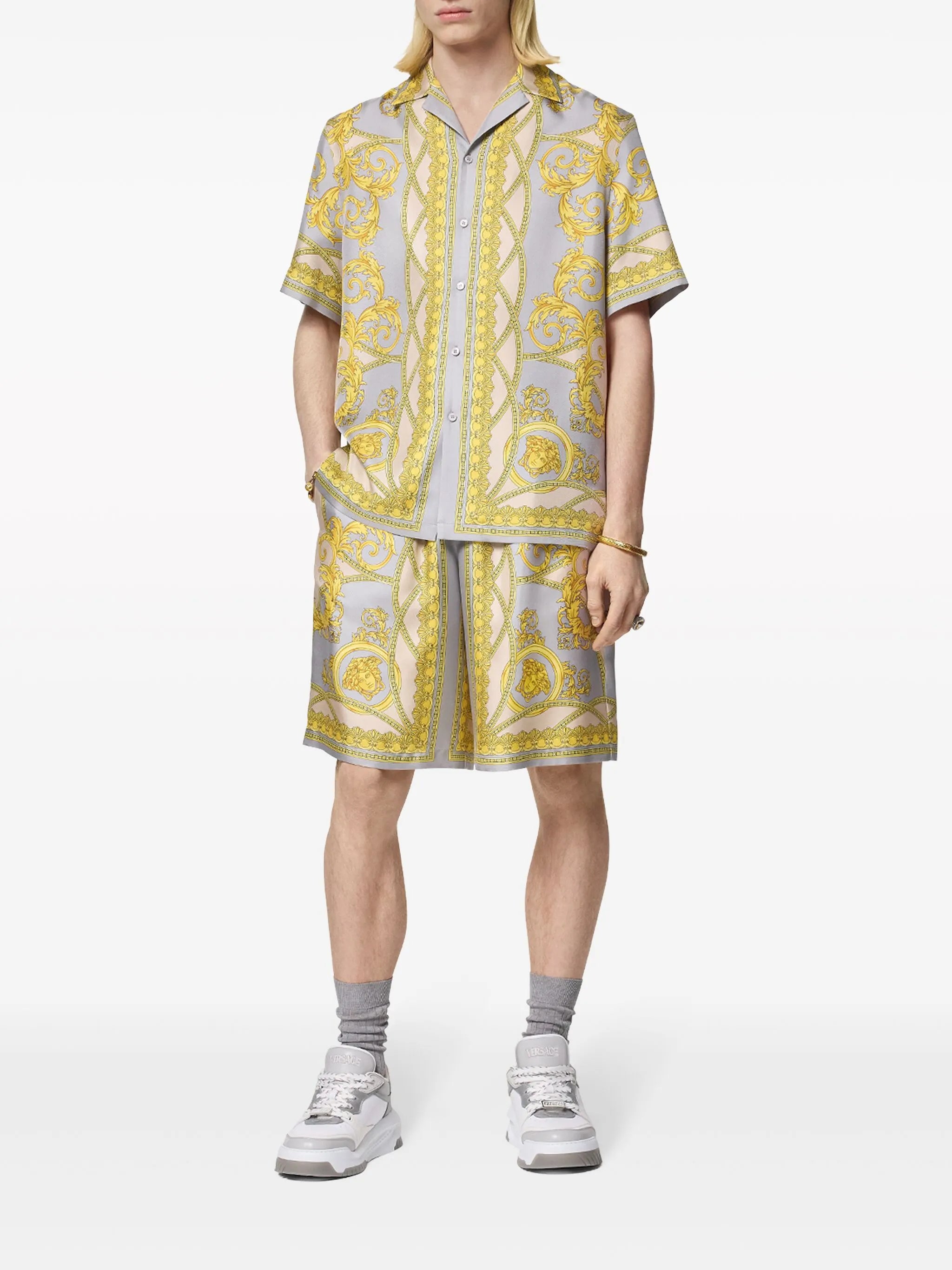 La Coupe des Dieux silk shorts
