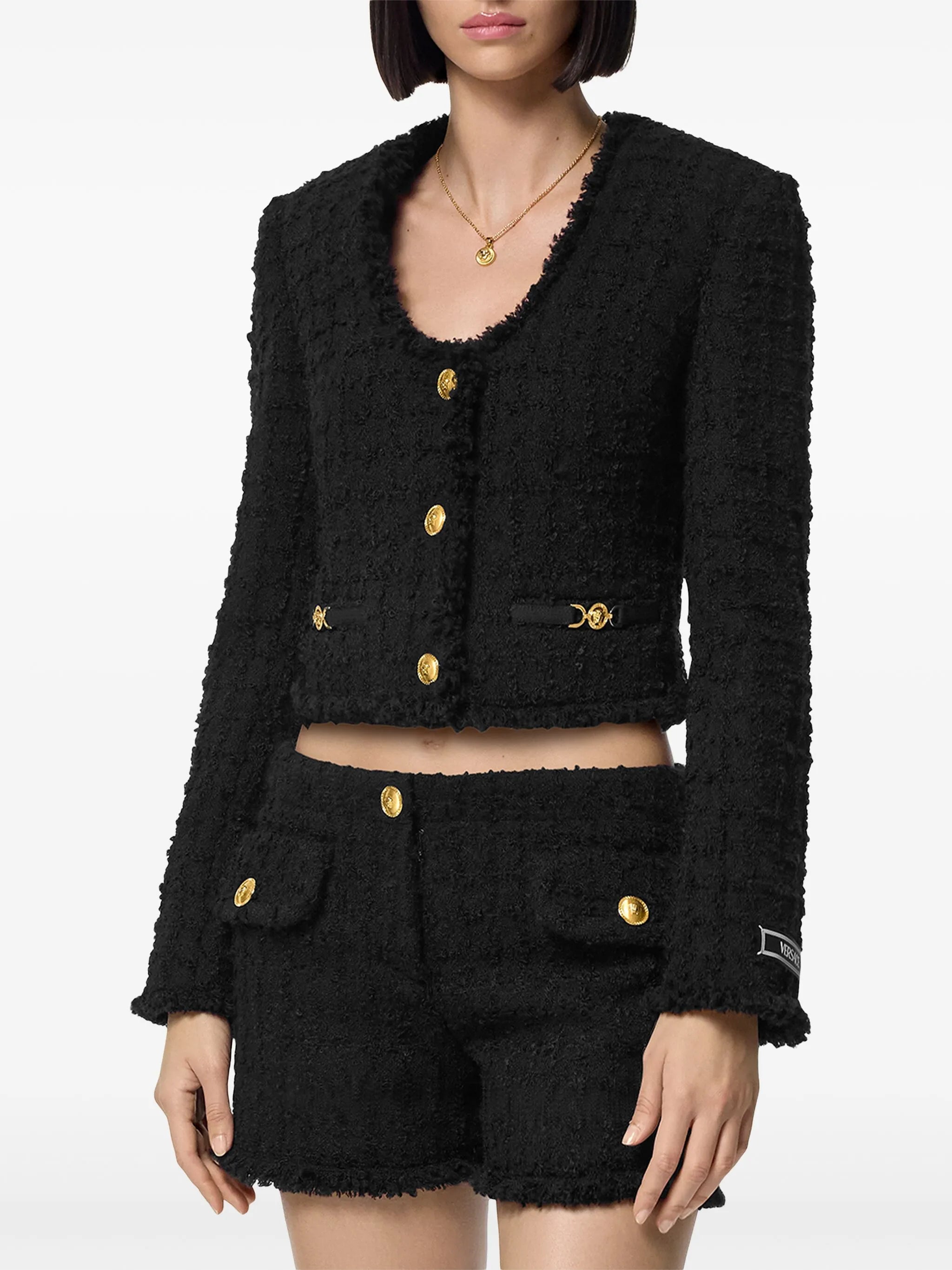 Heritage tweed cropped jacket