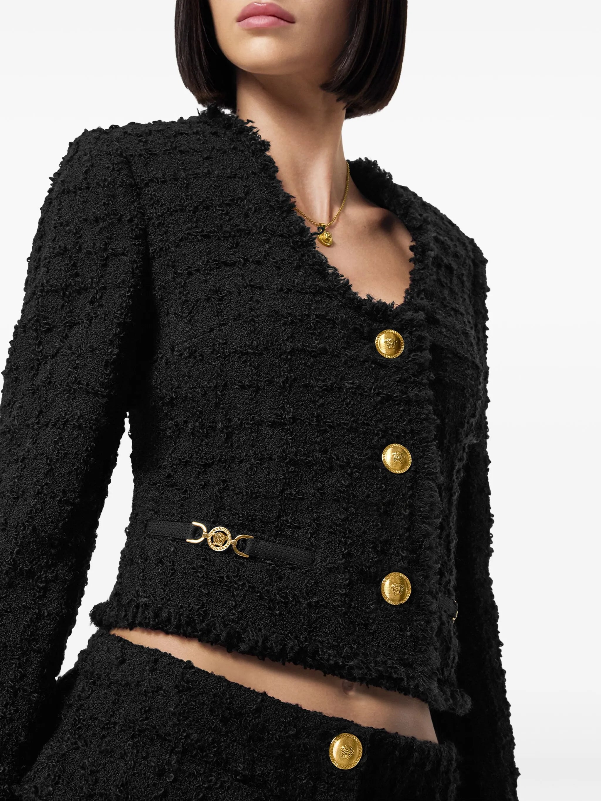 Heritage tweed cropped jacket