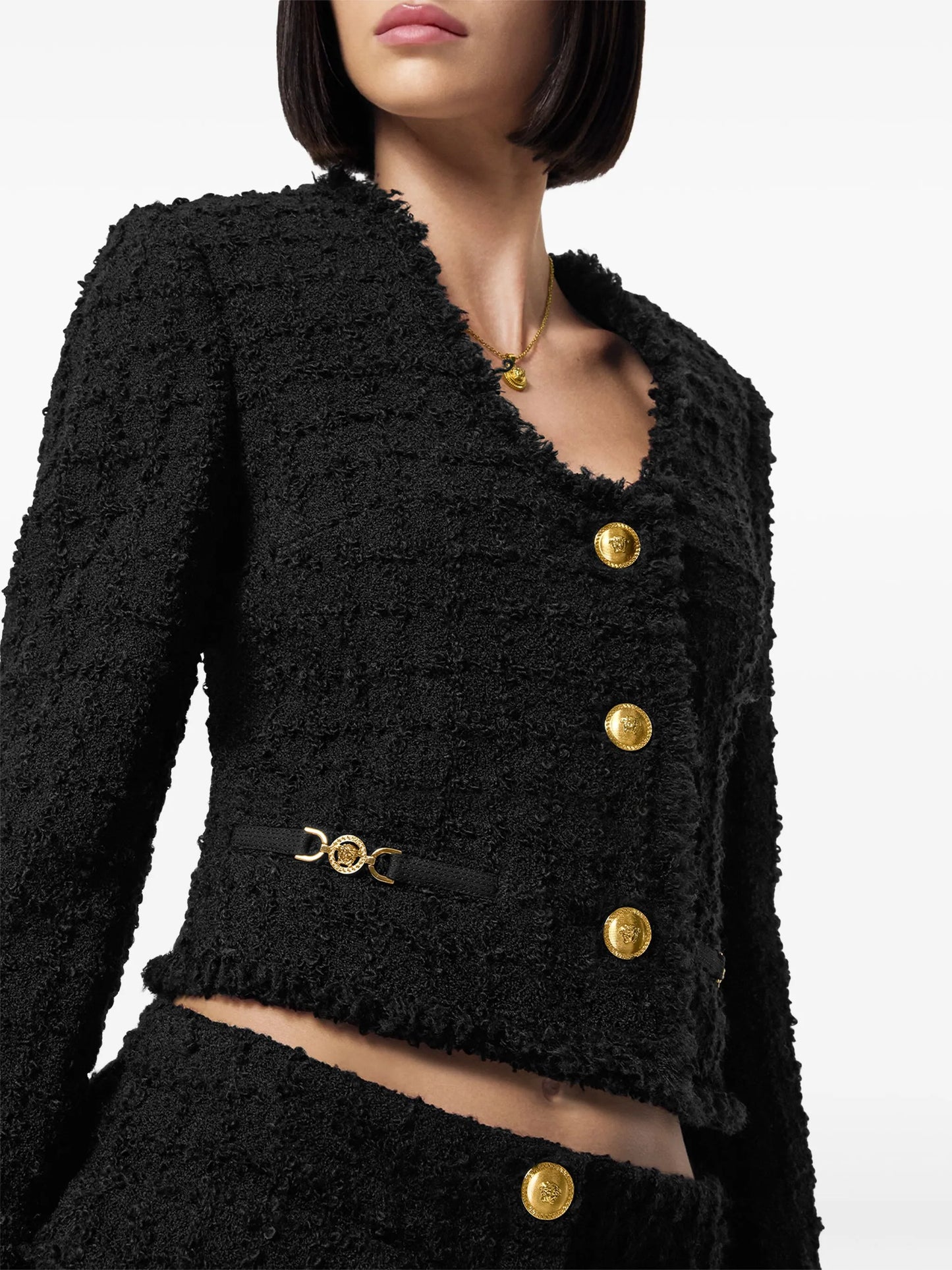 Heritage tweed cropped jacket