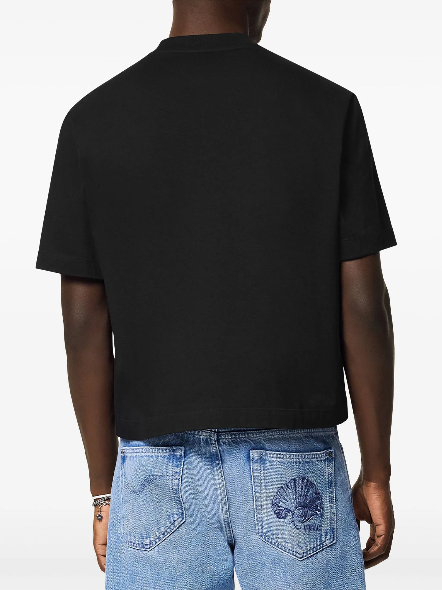 Medusa Milano embroidered T-shirt