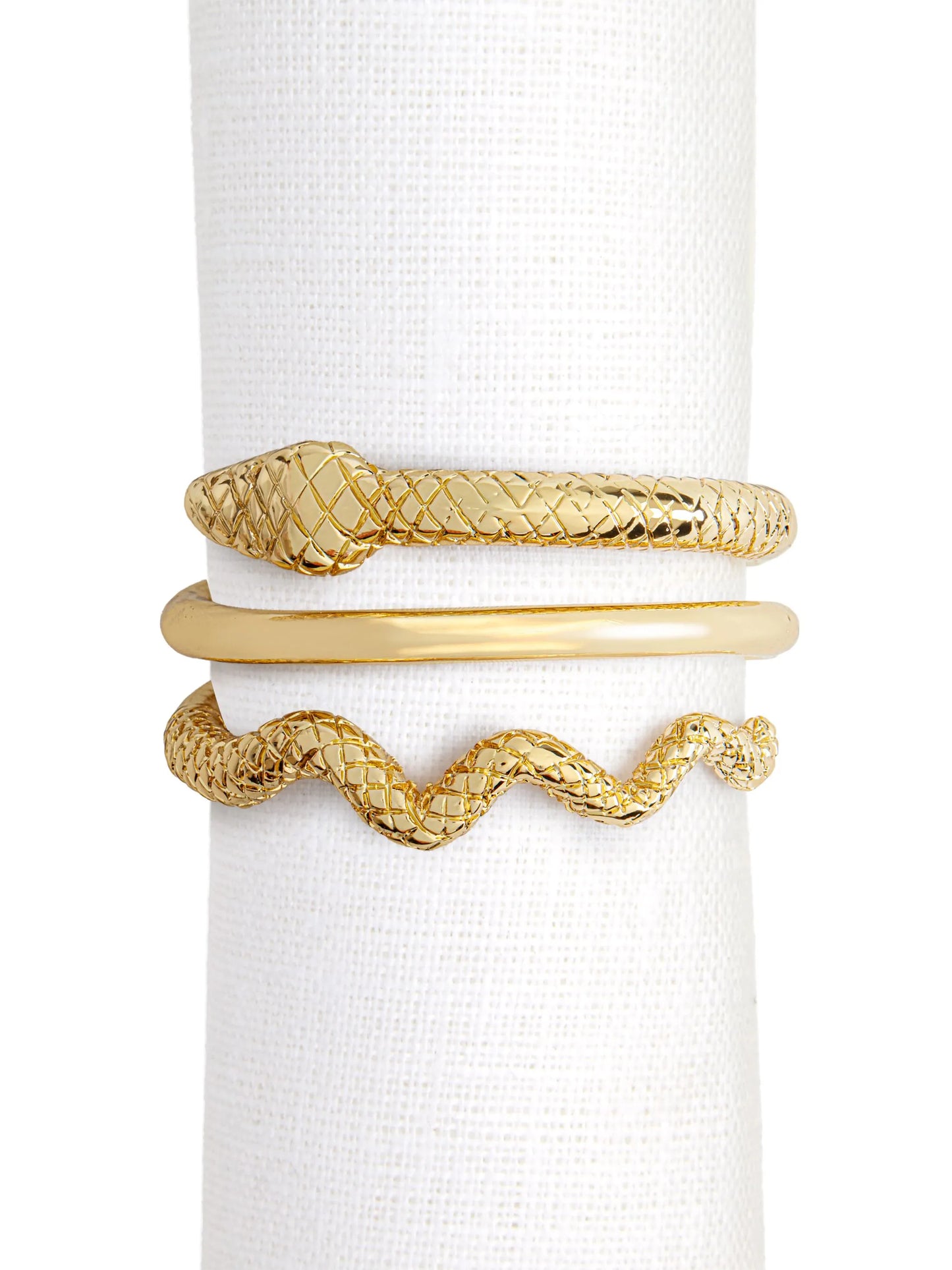 snake napkin jewels (set of four)