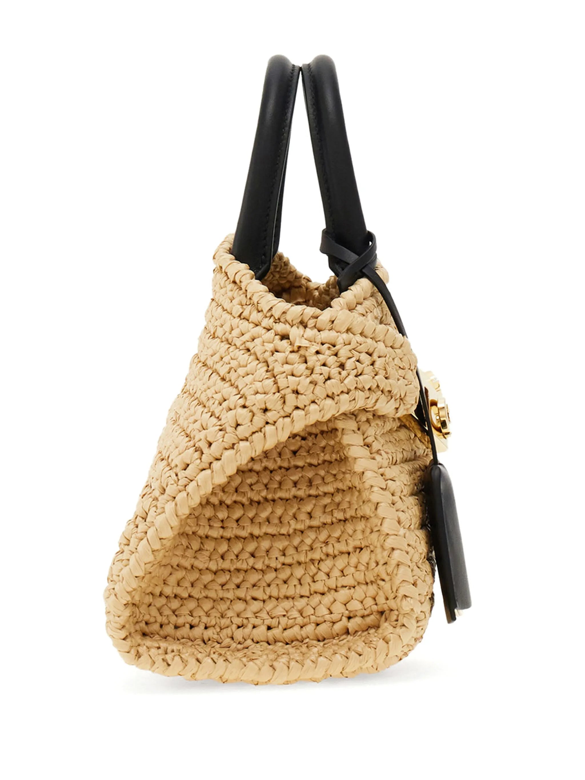 mini Hug woven tote bag