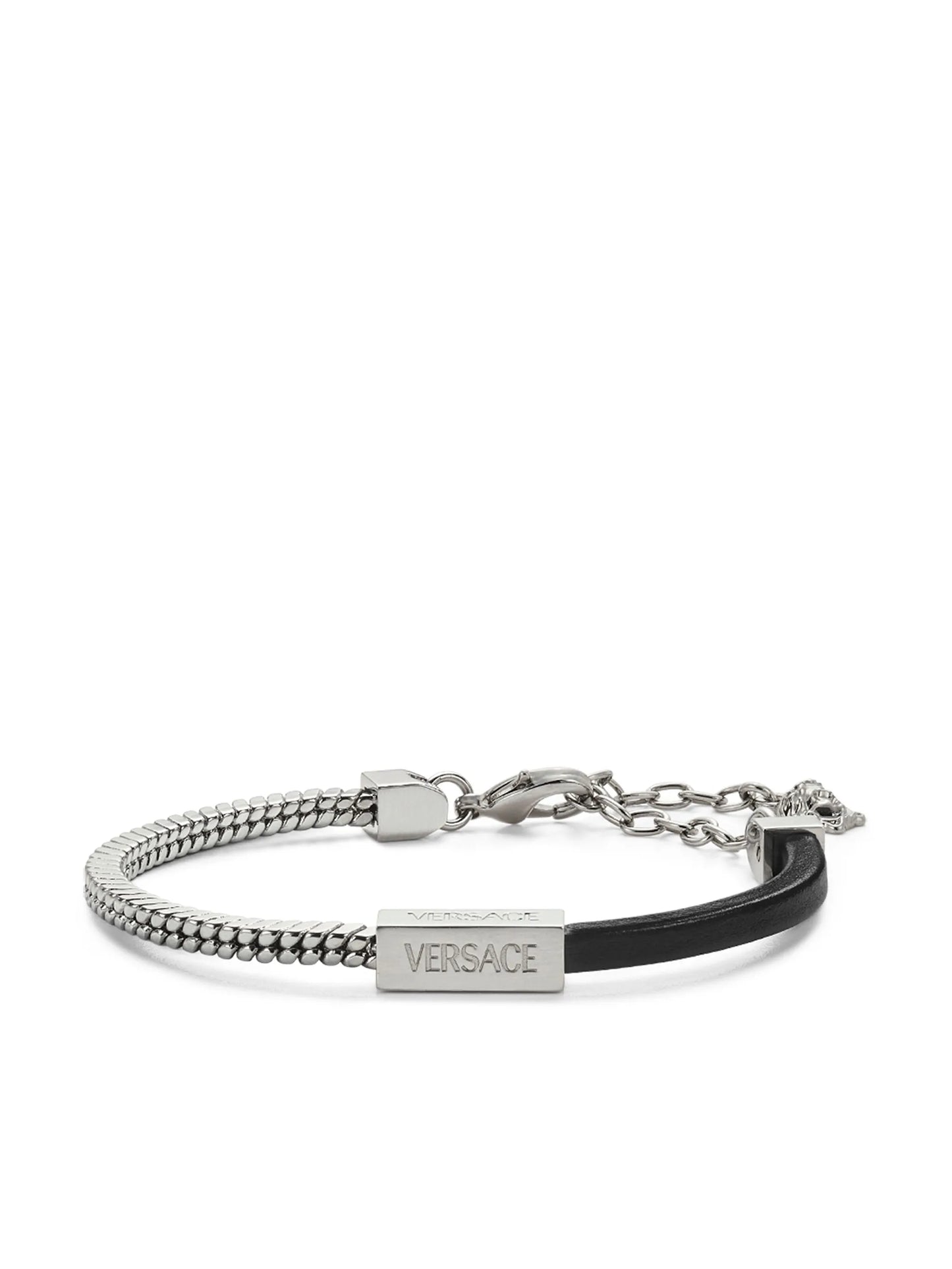 logo-engraved bracelet