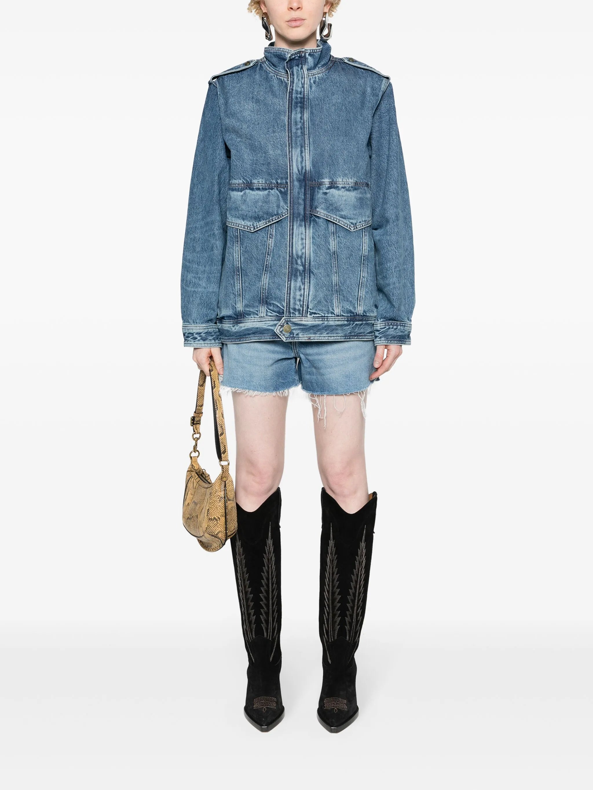 Power denim jacket