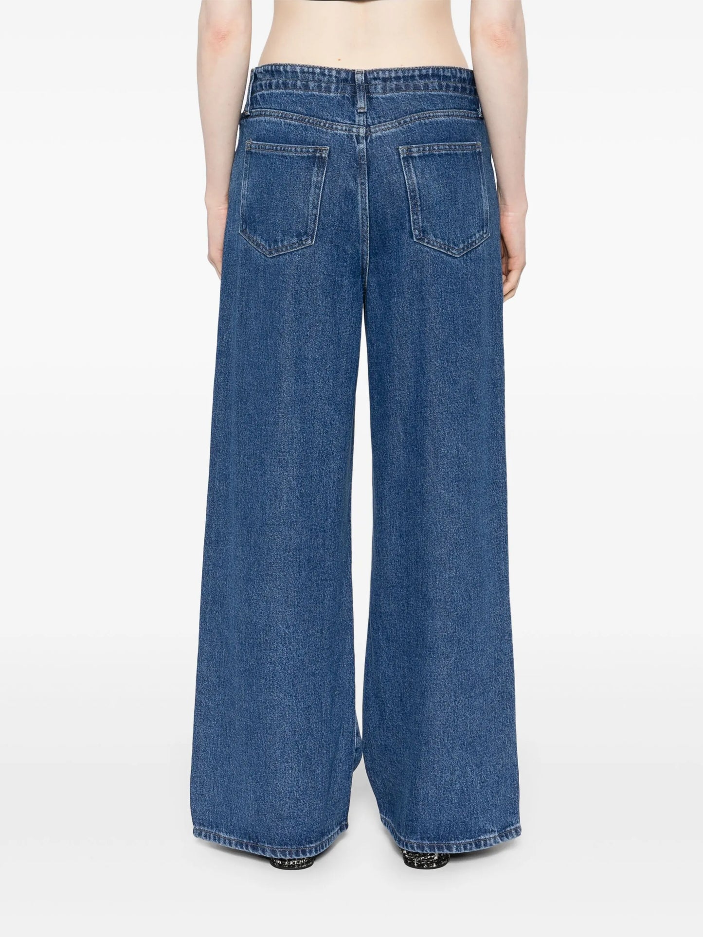 wide-leg jeans