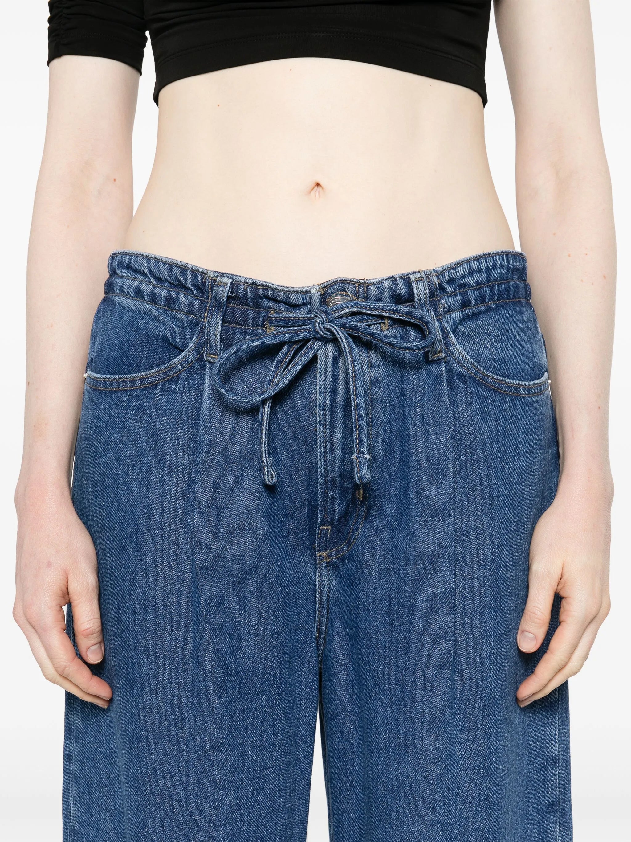 wide-leg jeans