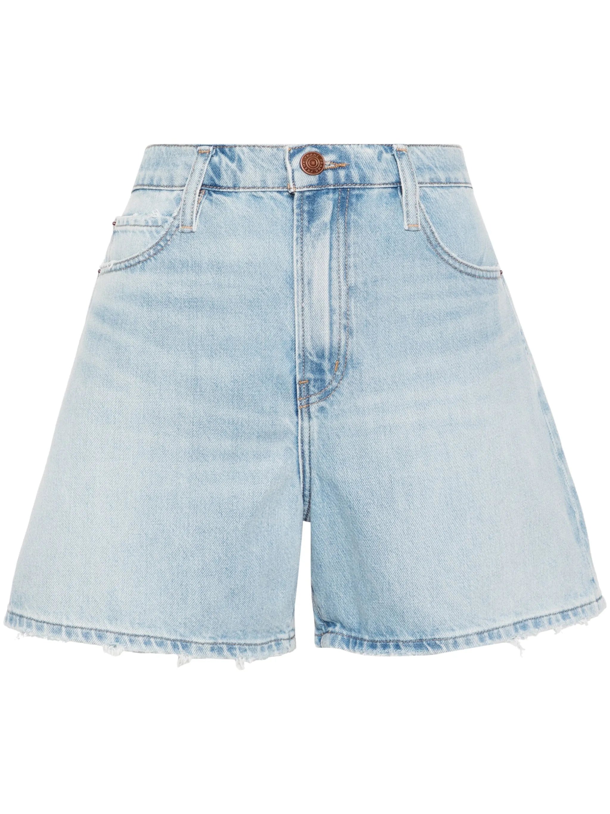 The Easy high-rise denim shorts