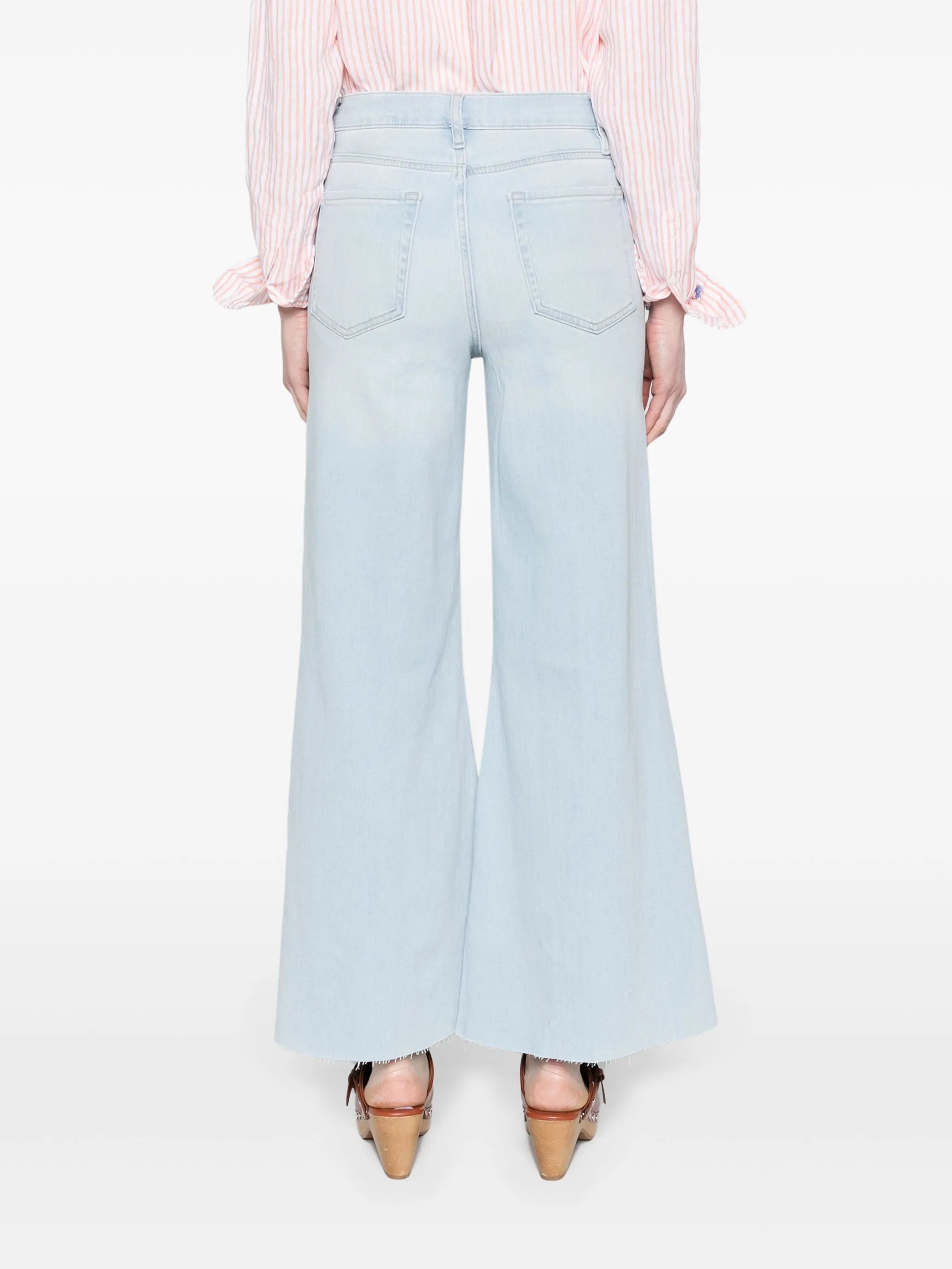 Le Palazzo mid-rise wide-leg jeans
