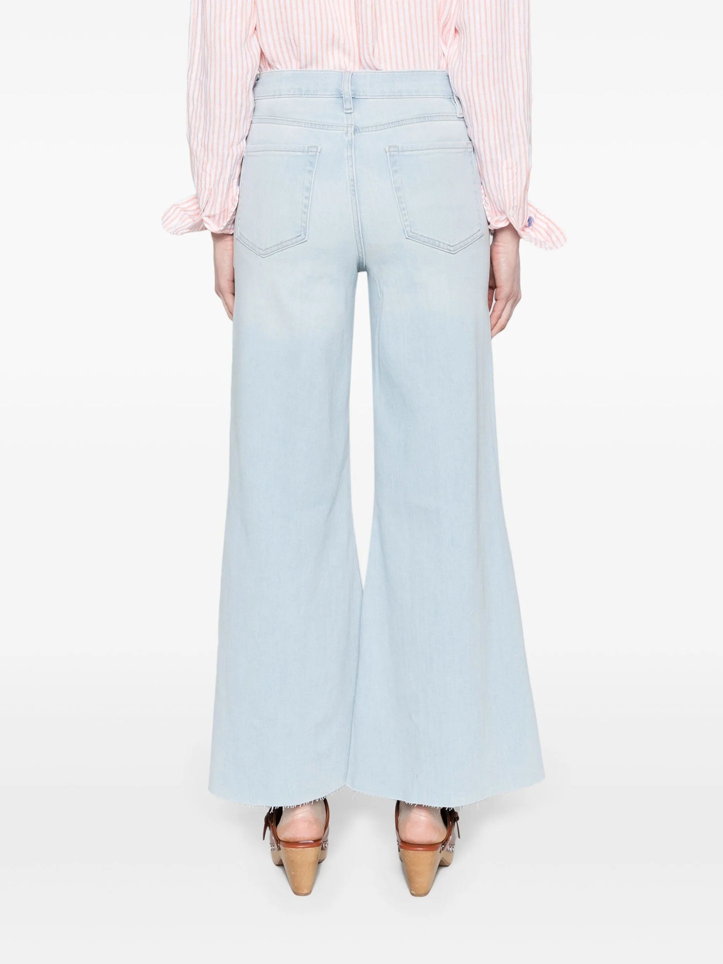 Le Palazzo mid-rise wide-leg jeans