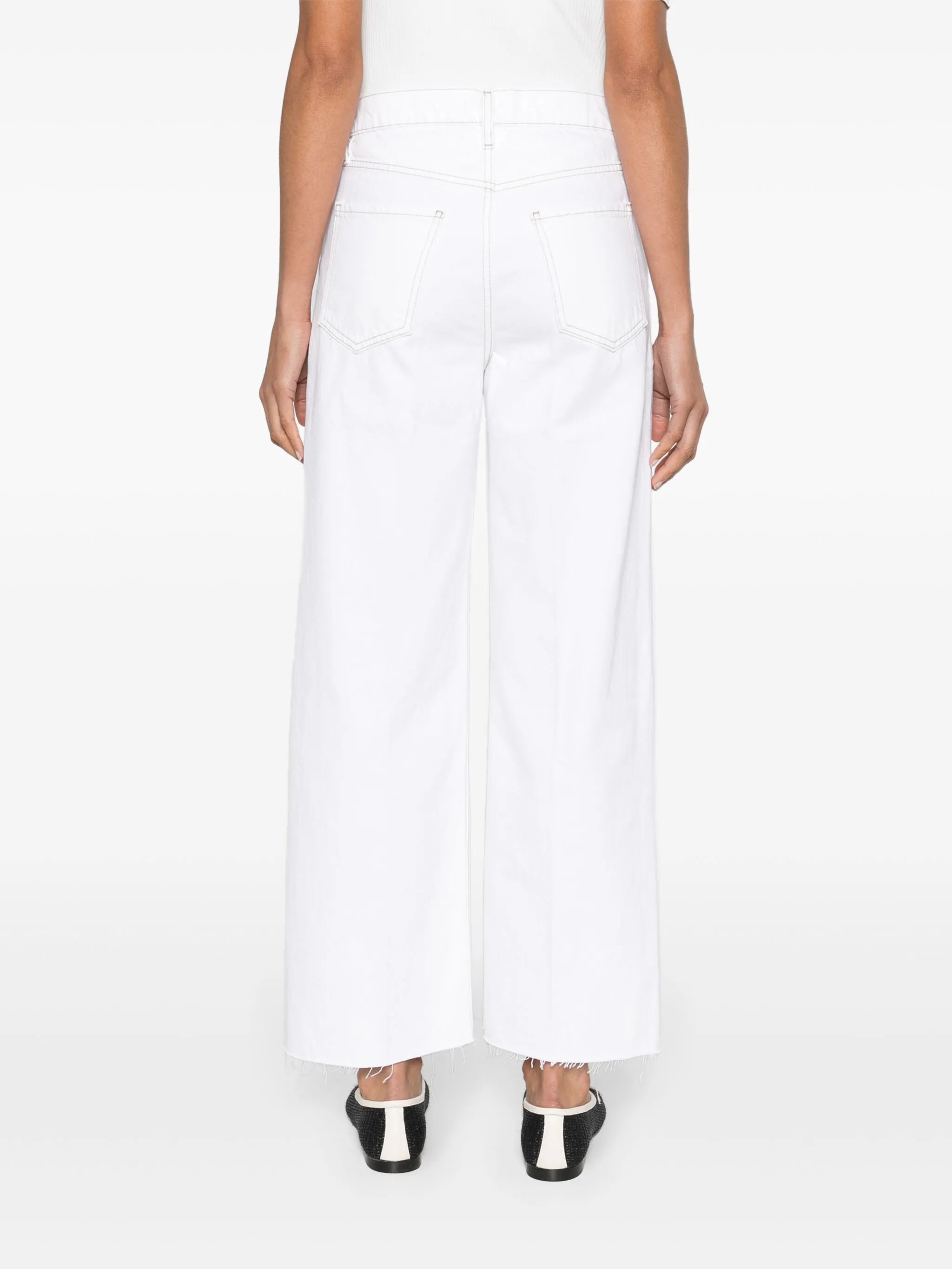 Le Jane high-rise wide jeans