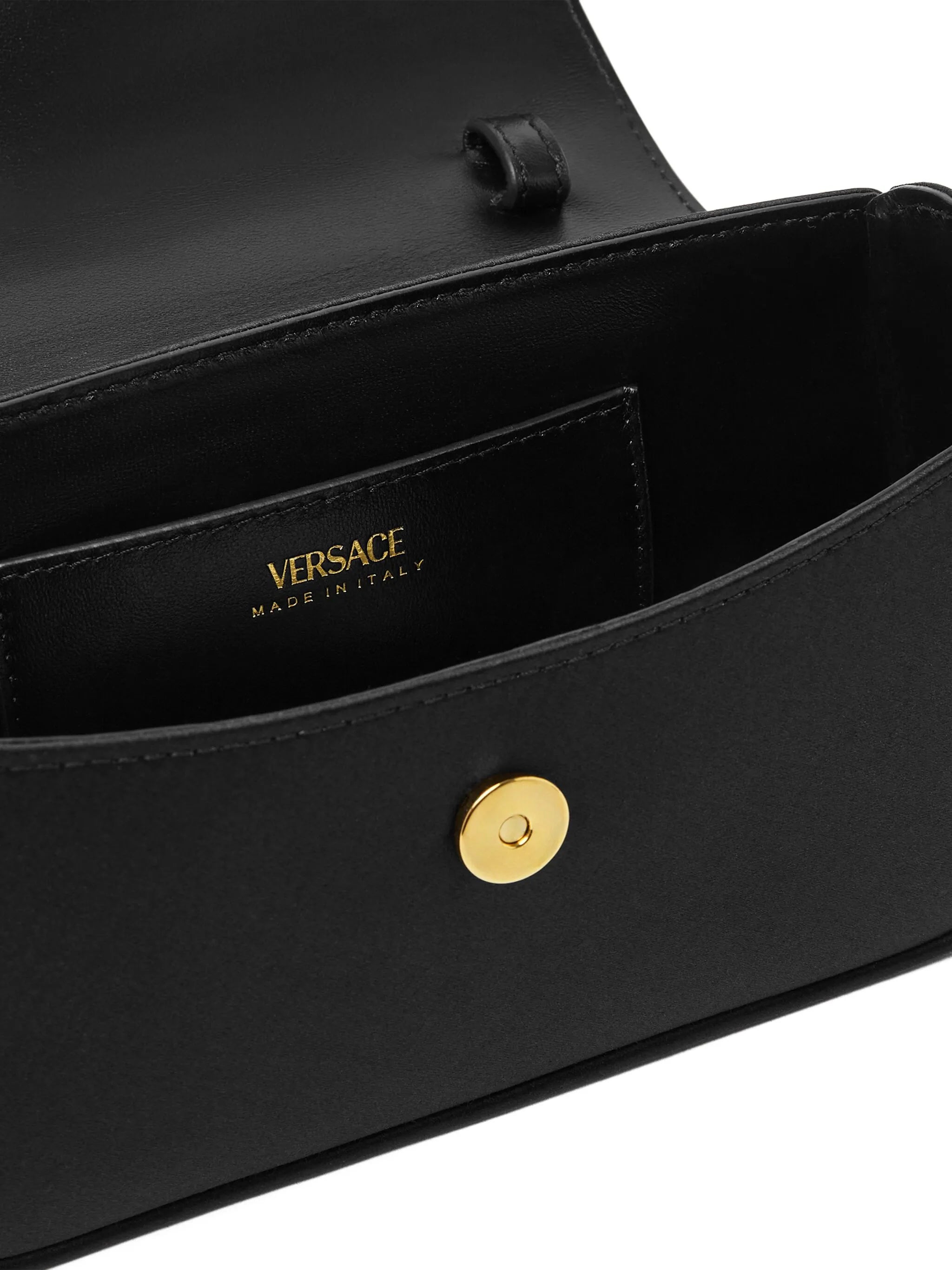 La Medusa satin mini bag