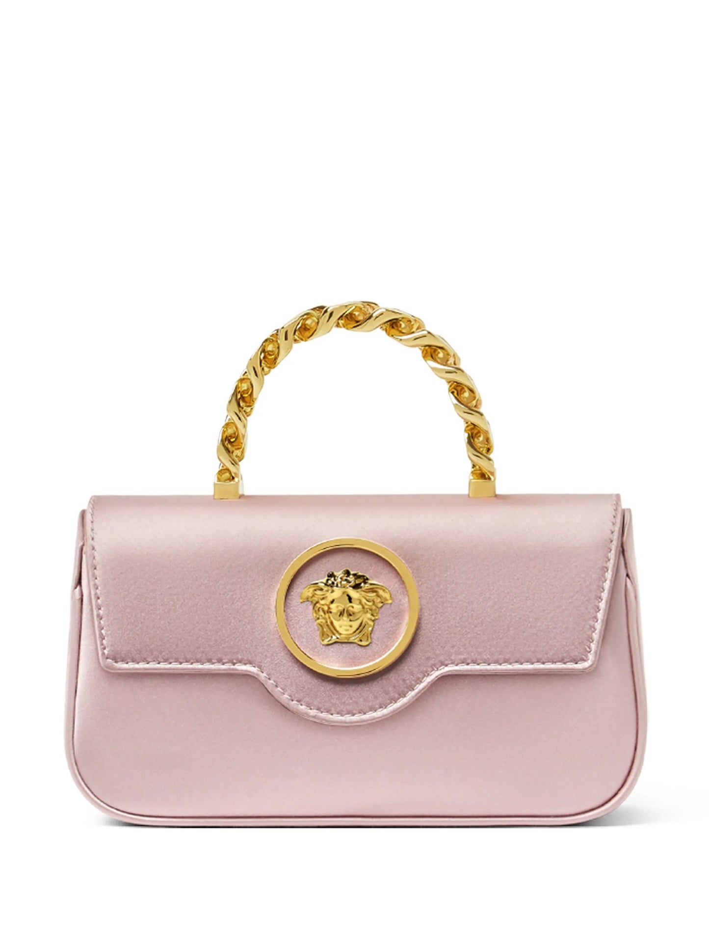 La Medusa satin mini bag
