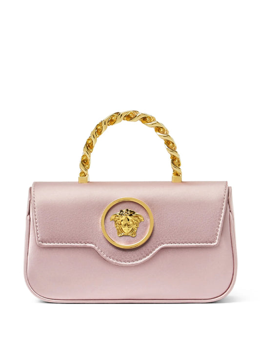 La Medusa satin mini bag
