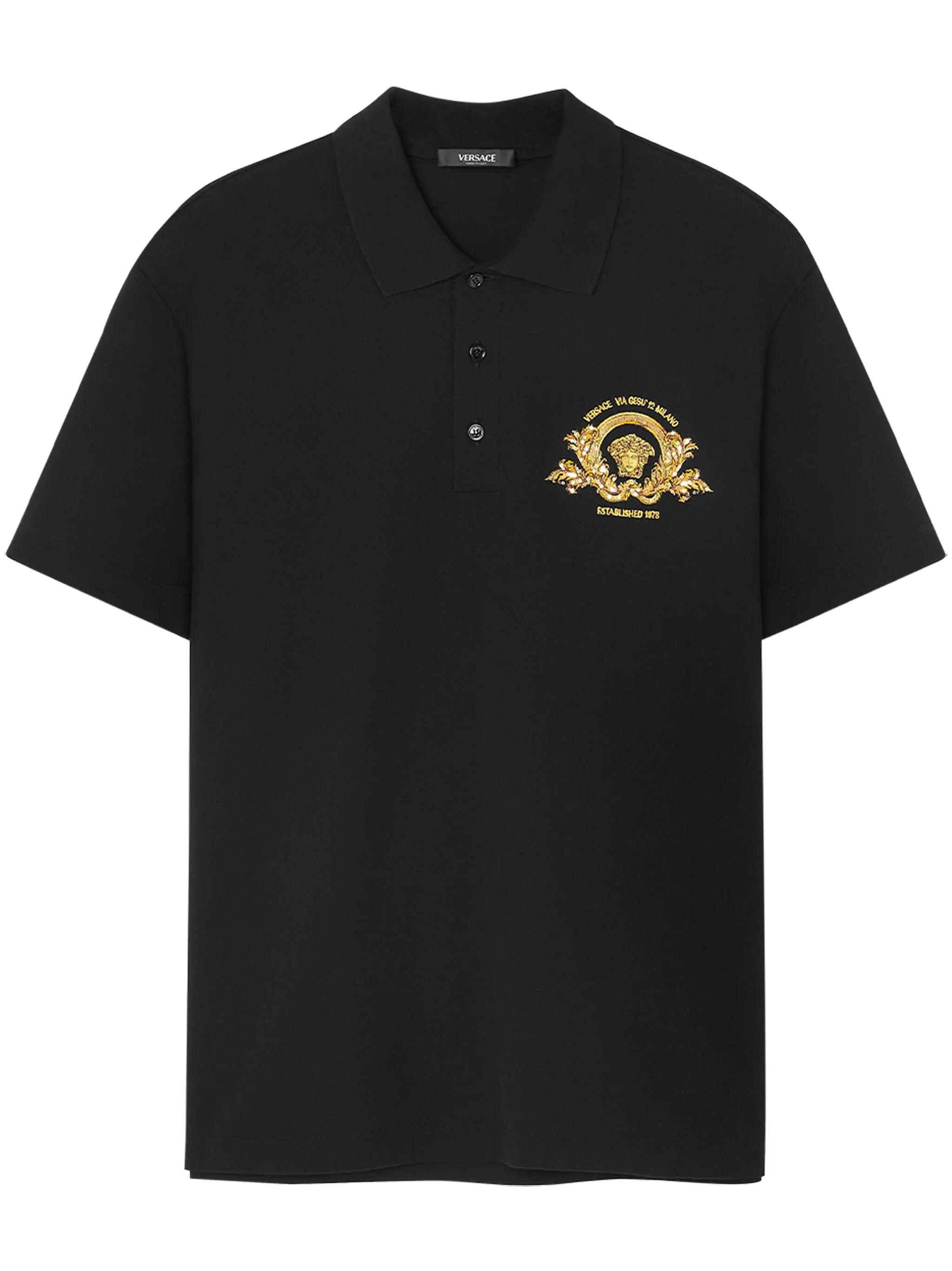 Coupe Blason embroidered polo shirt