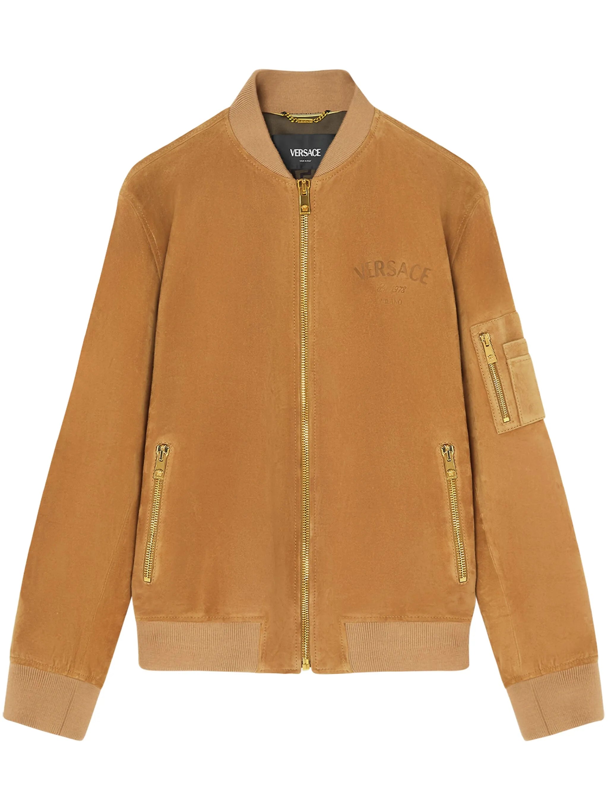 suede bomber jacket