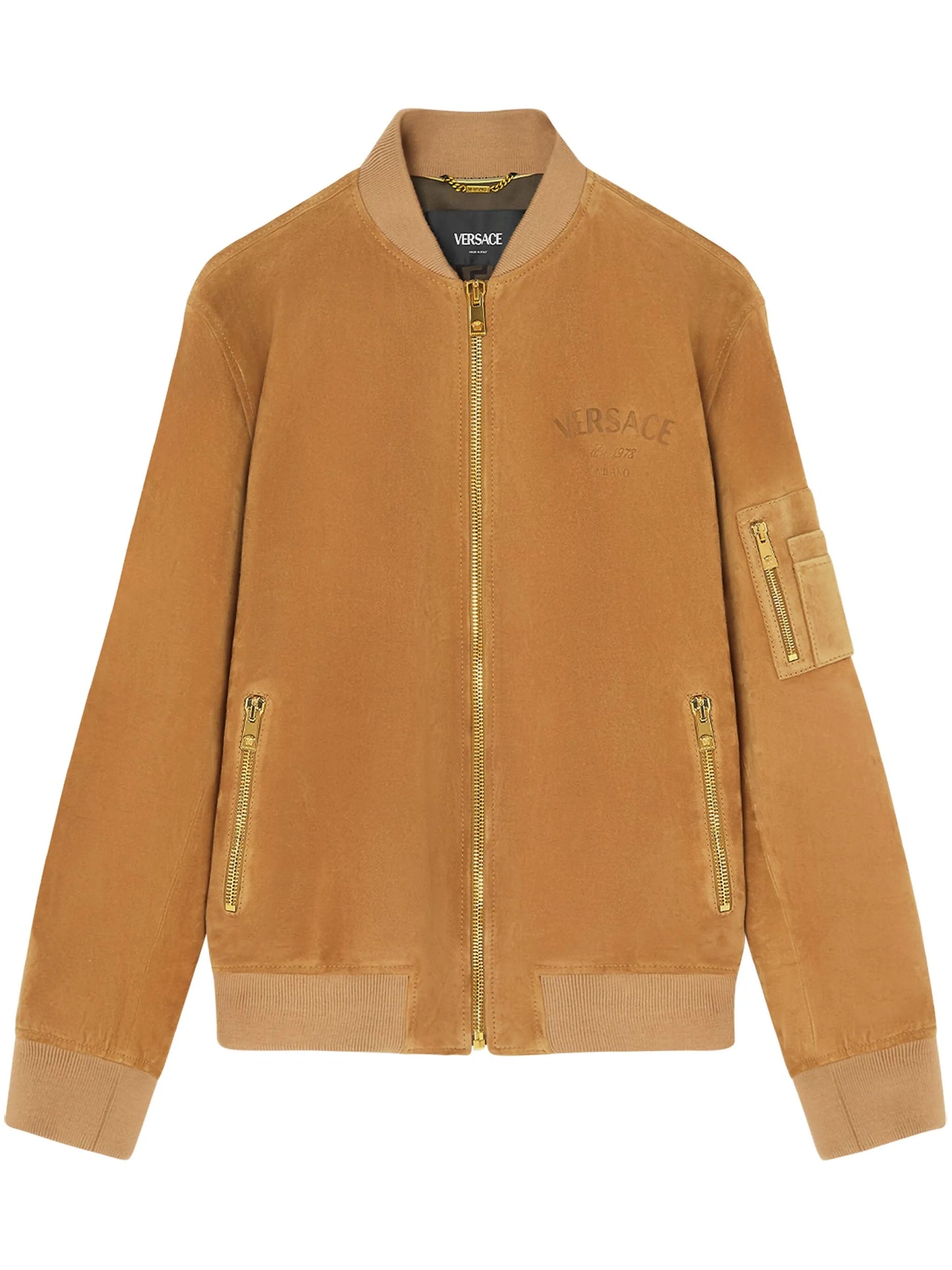 suede bomber jacket