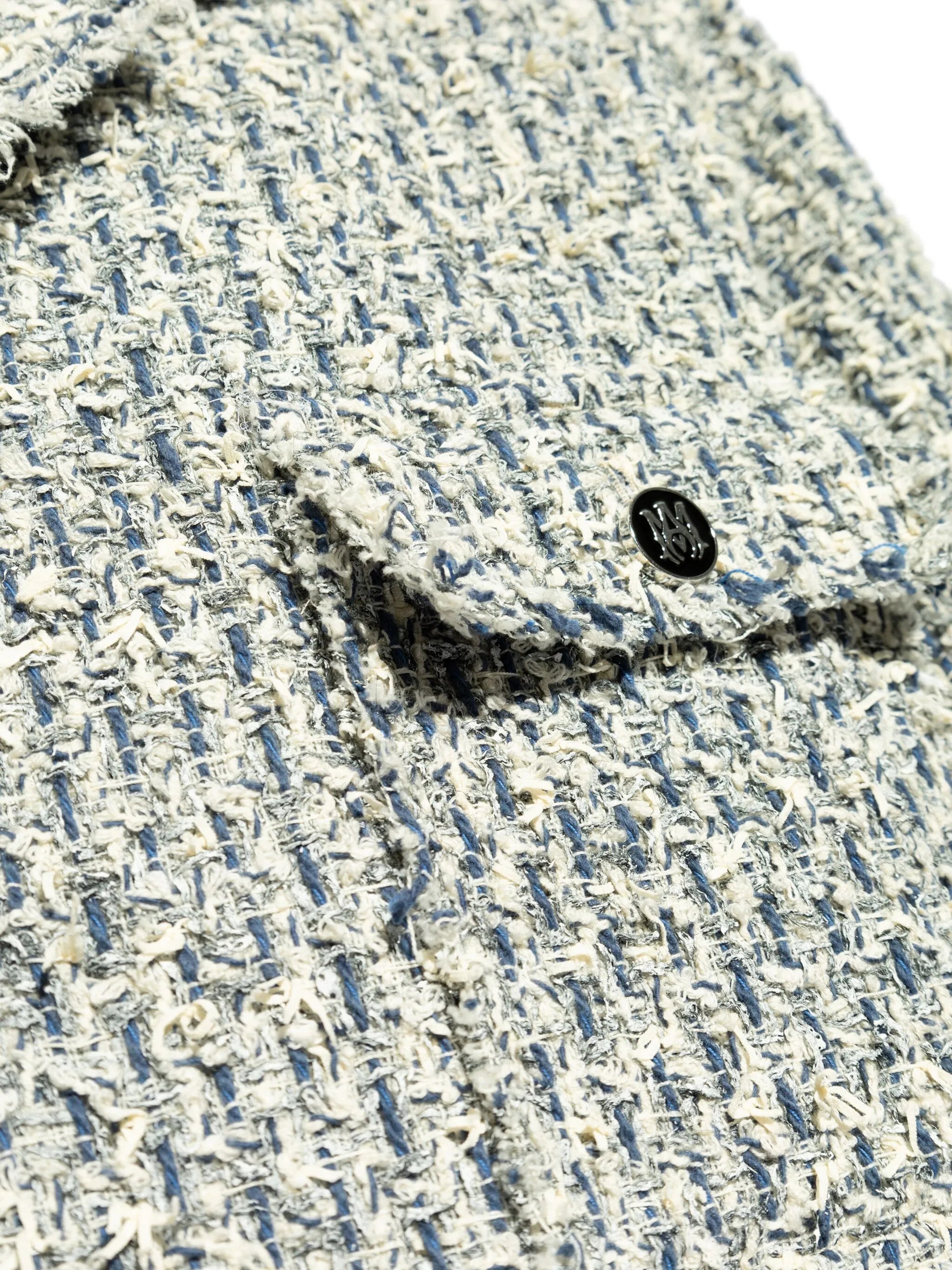 logo-engraved button shirt