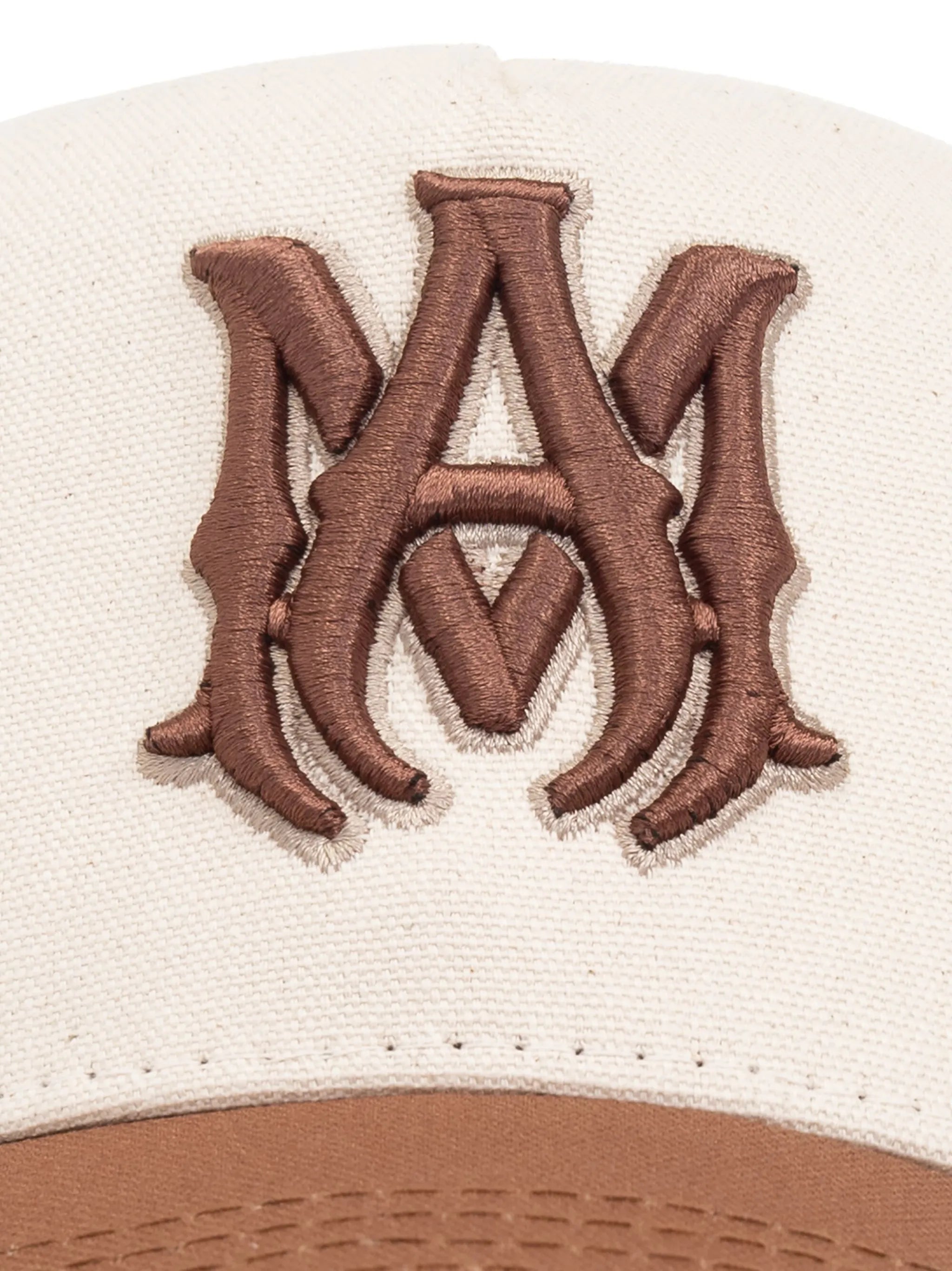 MA-embroidered cotton cap