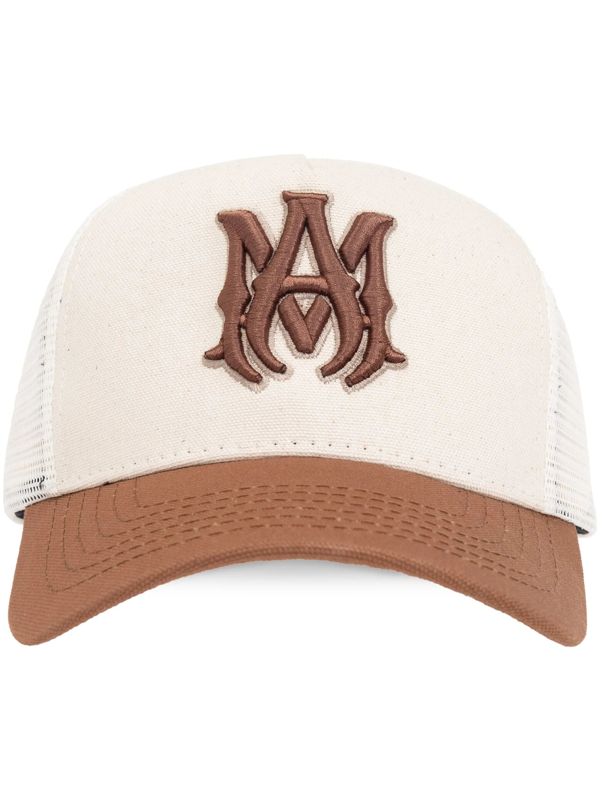 MA-embroidered cotton cap