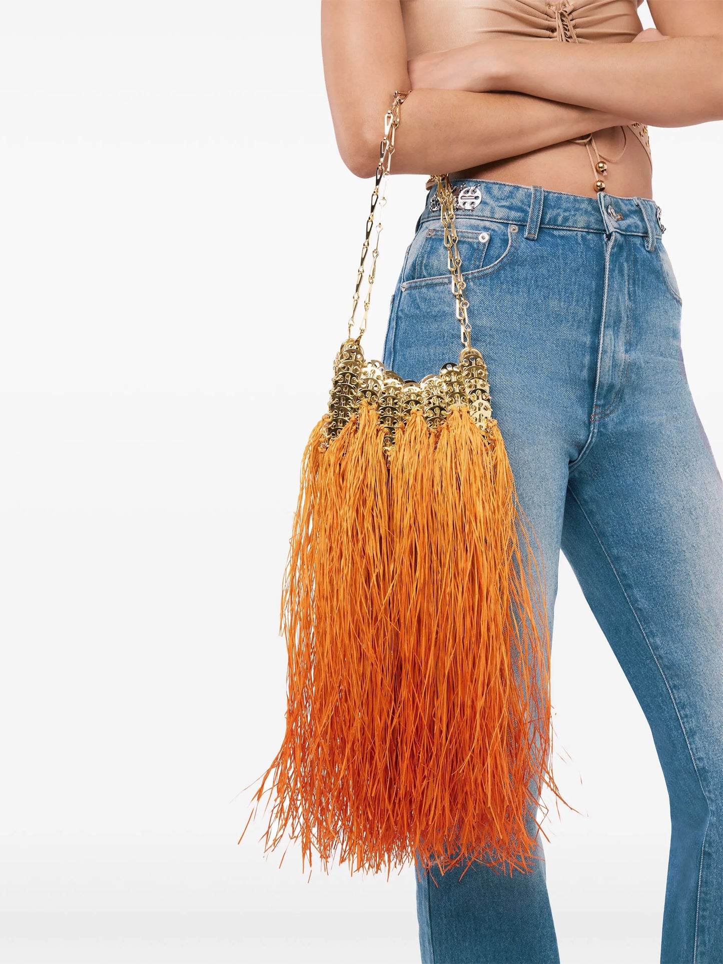 Iconic 1969 fringed shoulder bag