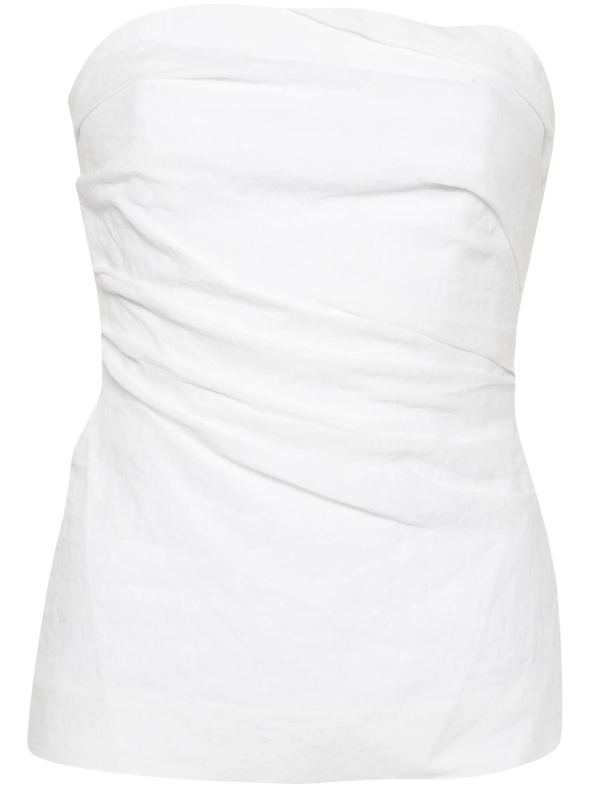Izel linen bandeau top