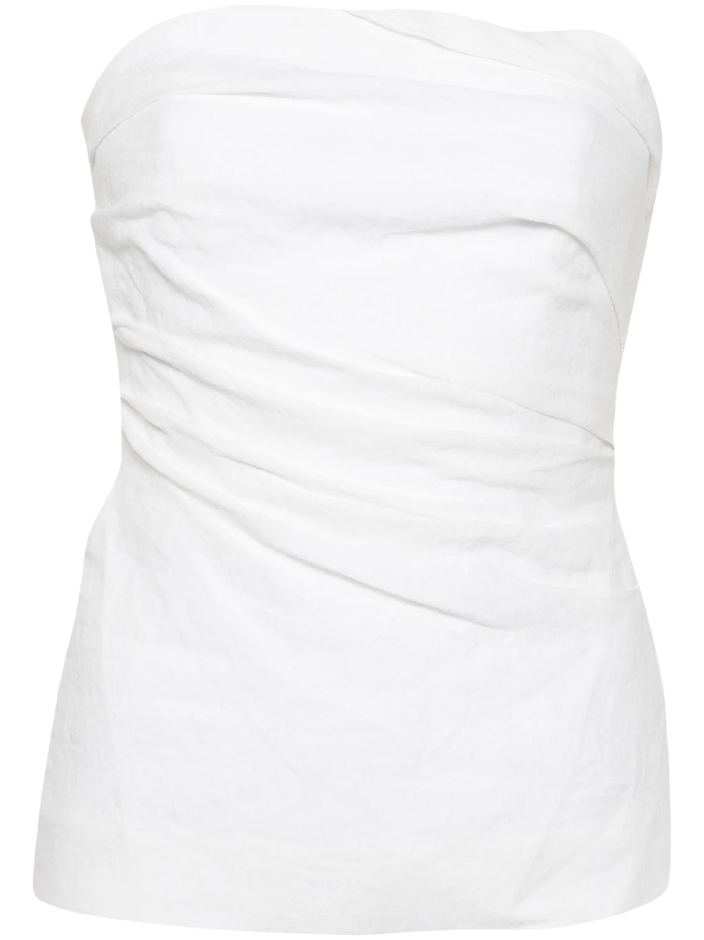 Izel linen bandeau top