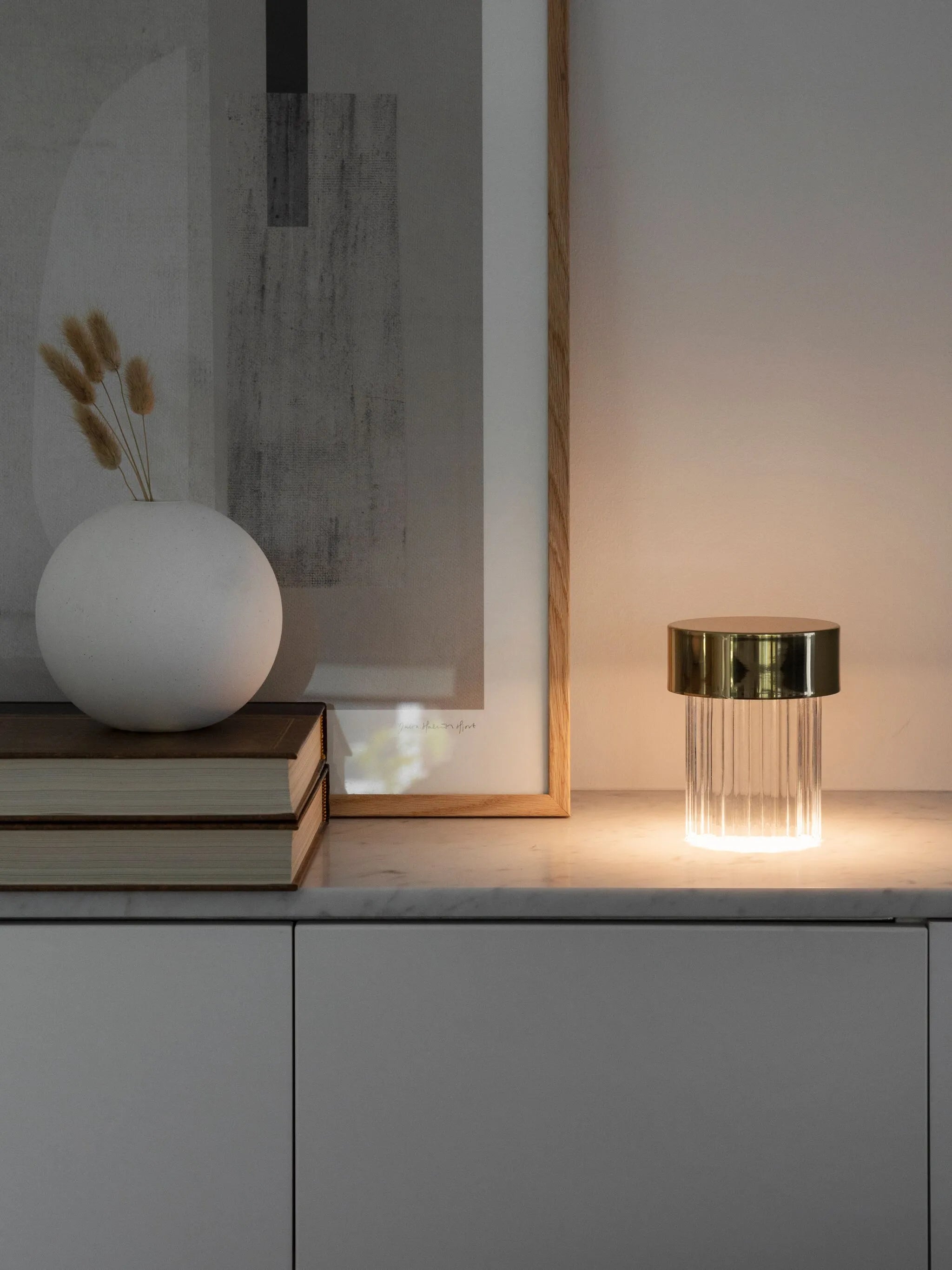 Last Order Fluted USB lamp