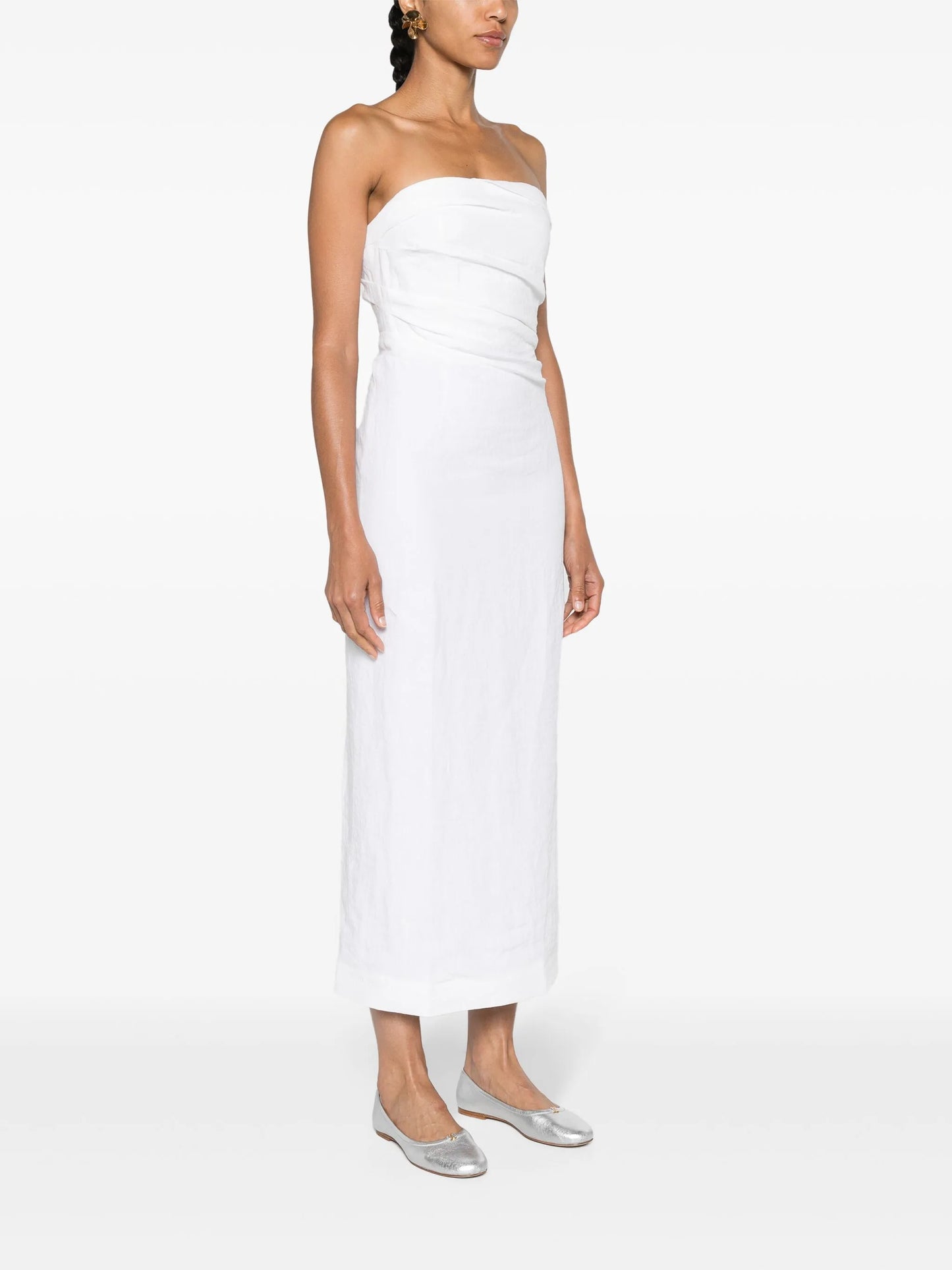 Sabella linen midi dress