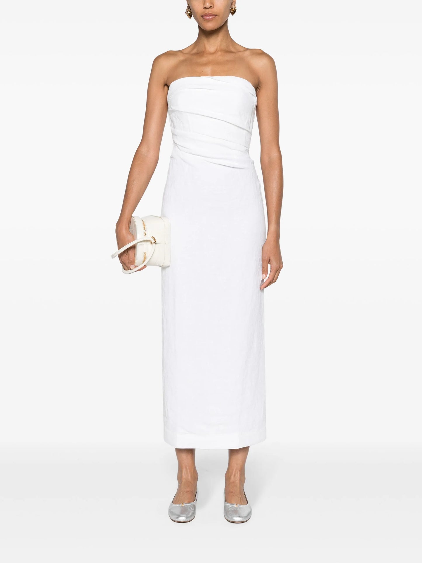 Sabella linen midi dress