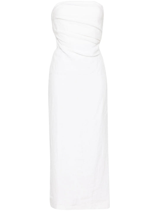 Sabella linen midi dress