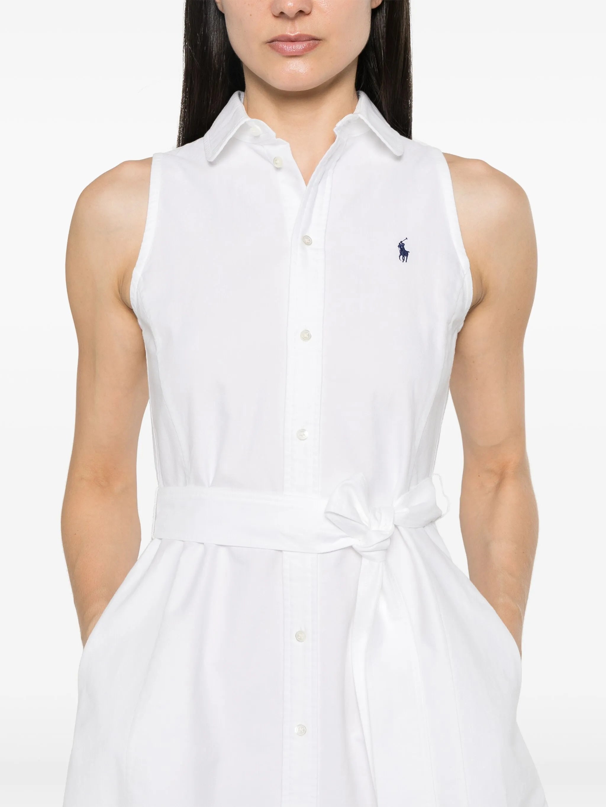 Polo-Pony shirt mini dress